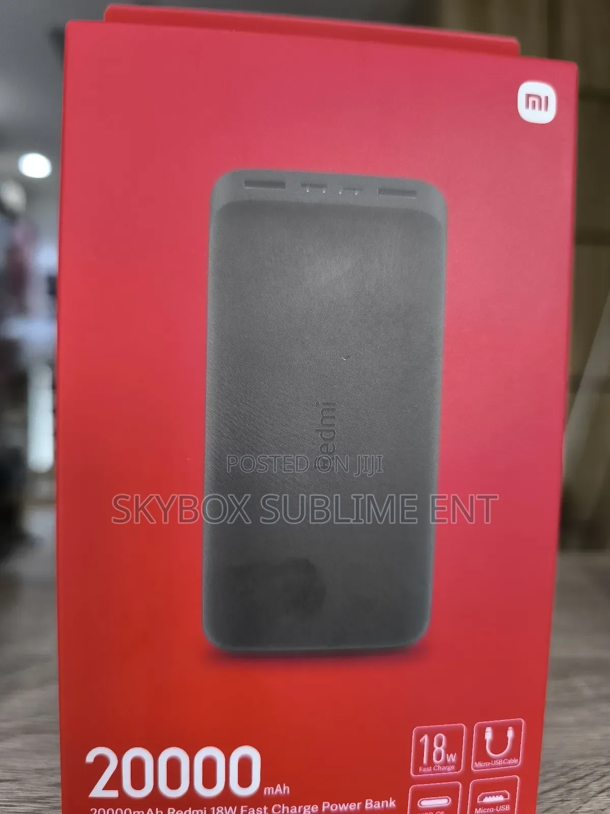 Redmi Power Bank 20000mah Fast Charge Power Bank 18w