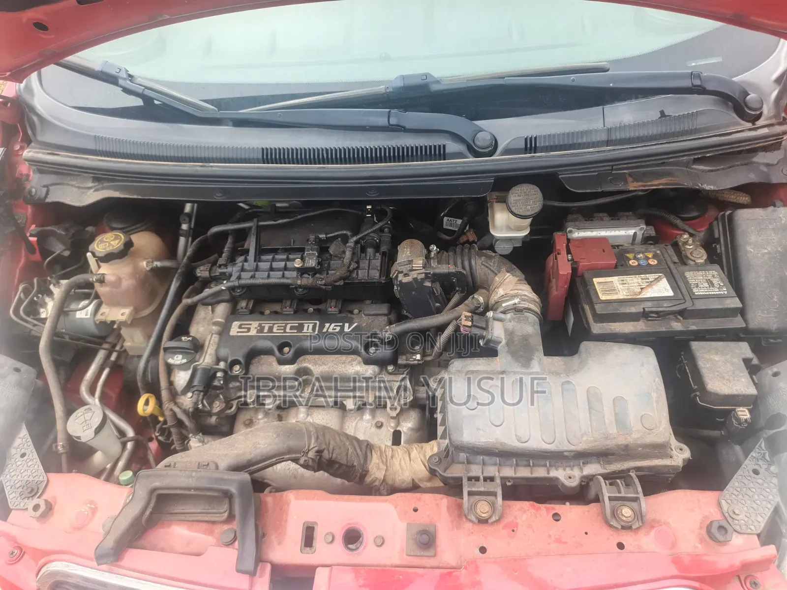 Chevrolet Spark 2014 Red