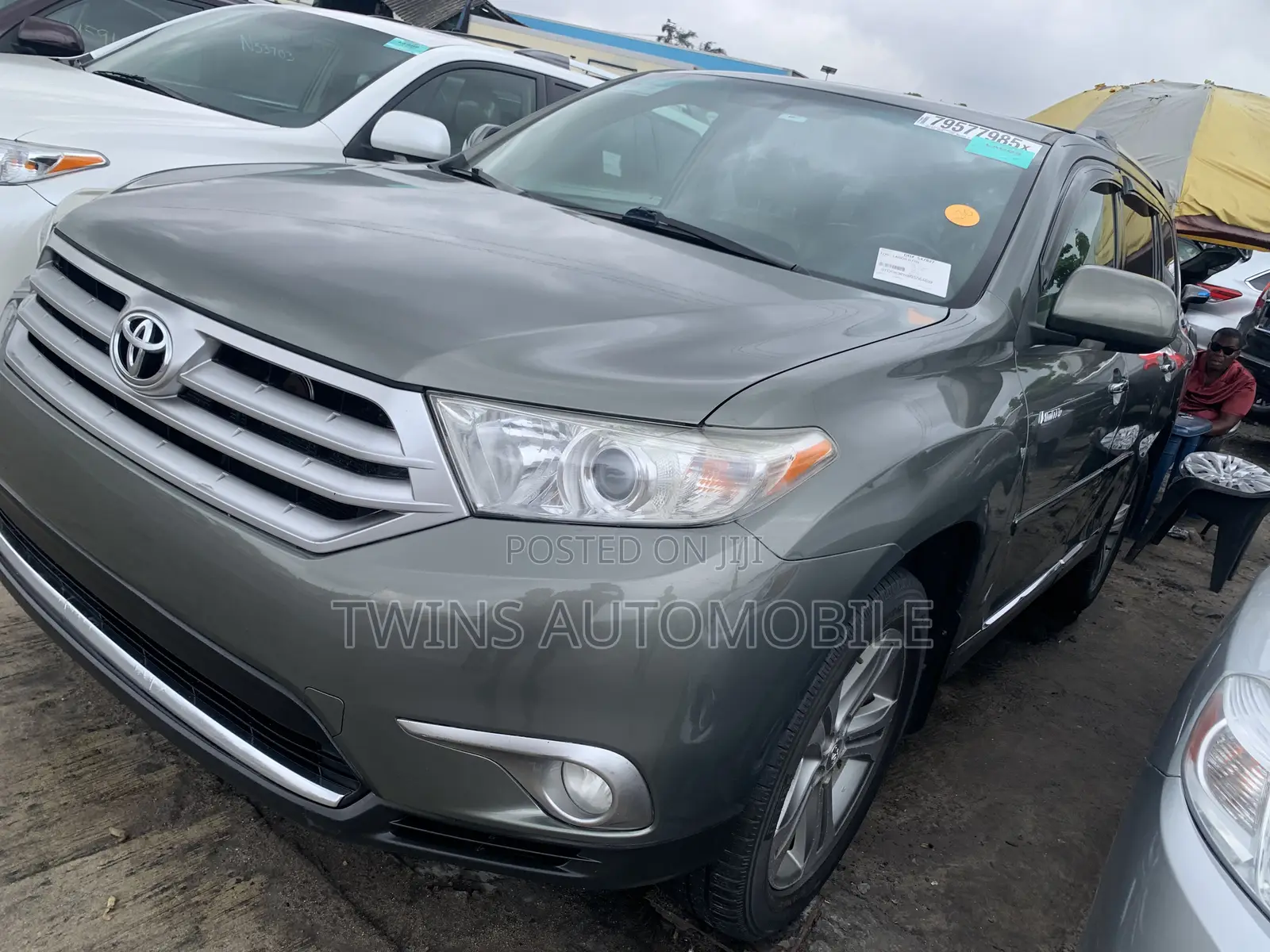 Toyota Highlander Limited 2012 Green