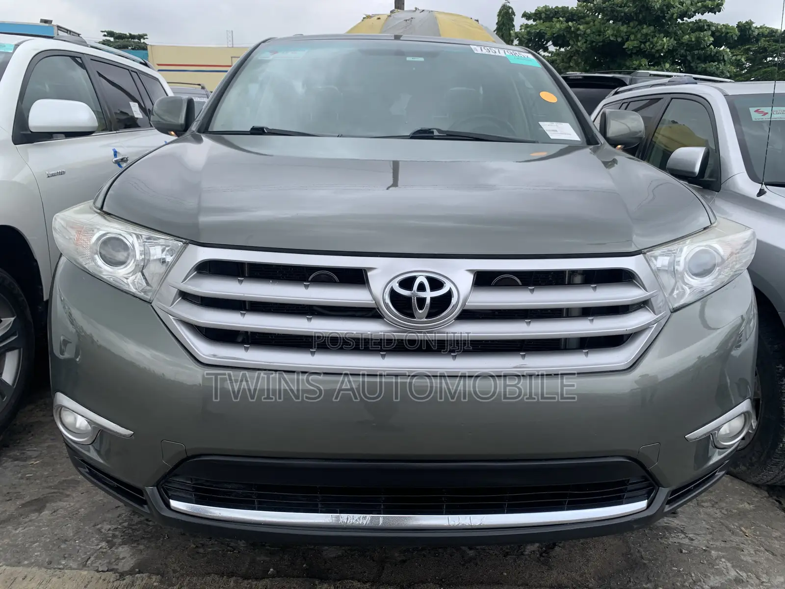Toyota Highlander Limited 2012 Green