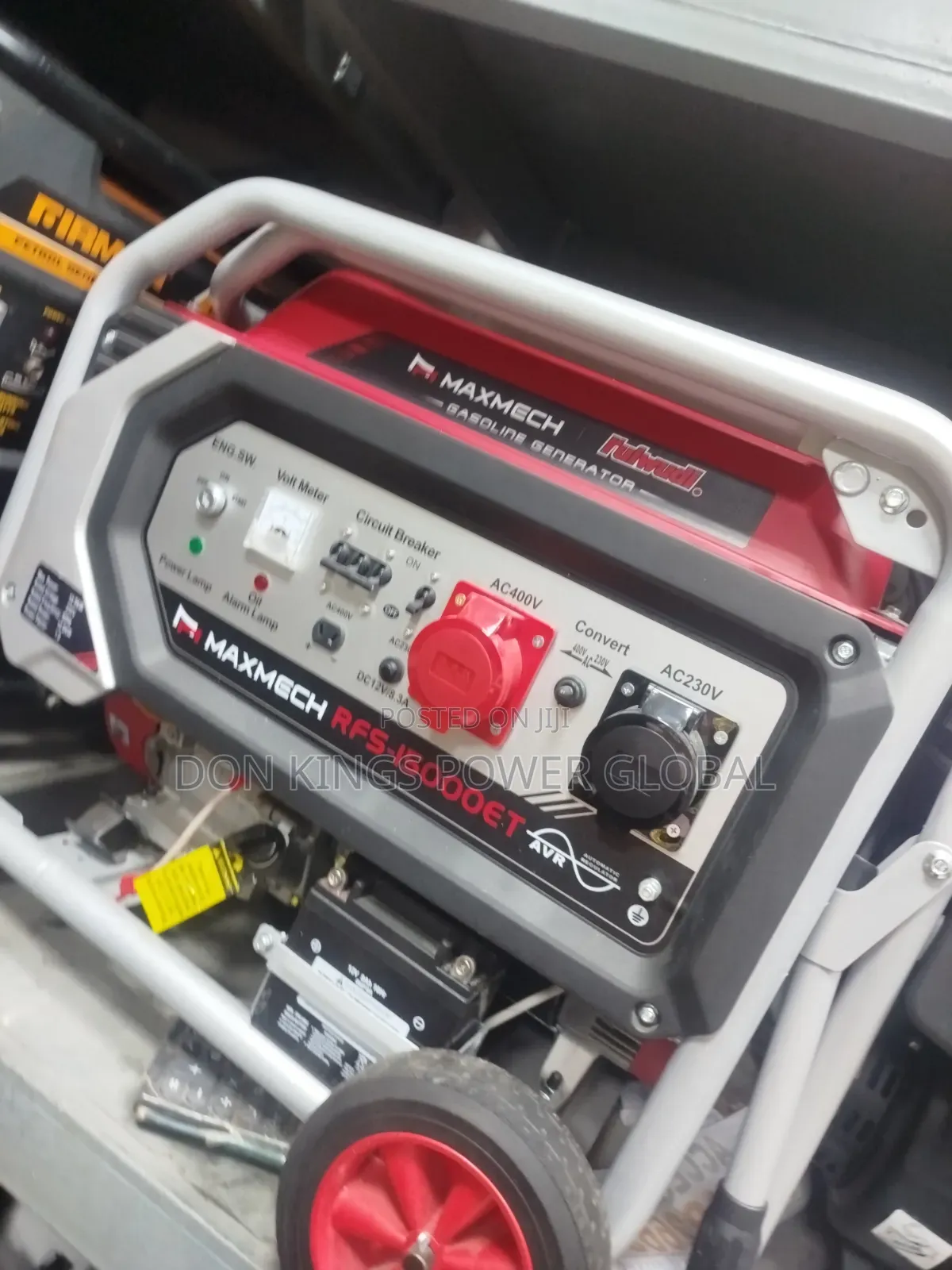 Maxmech RFS 15000et 12.0kva High-Capacity Petrol Generator