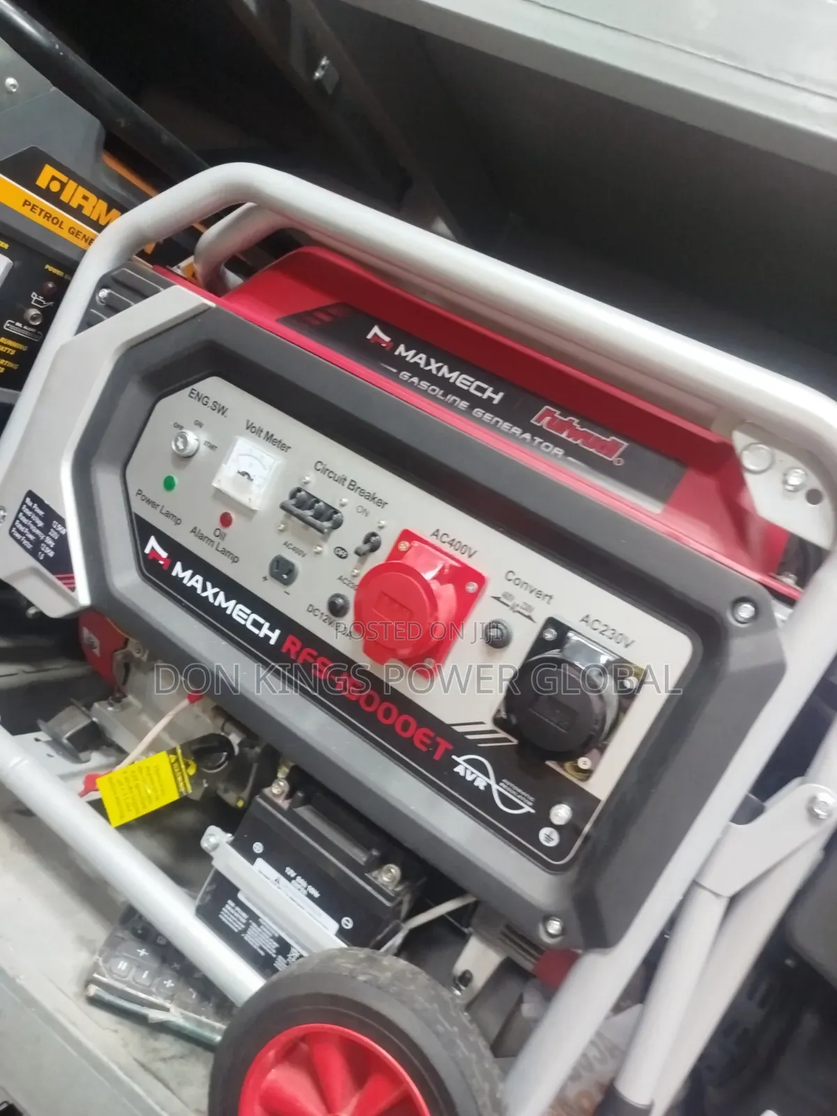 Maxmech RFS 15000et 12.0kva Professional Power Generator