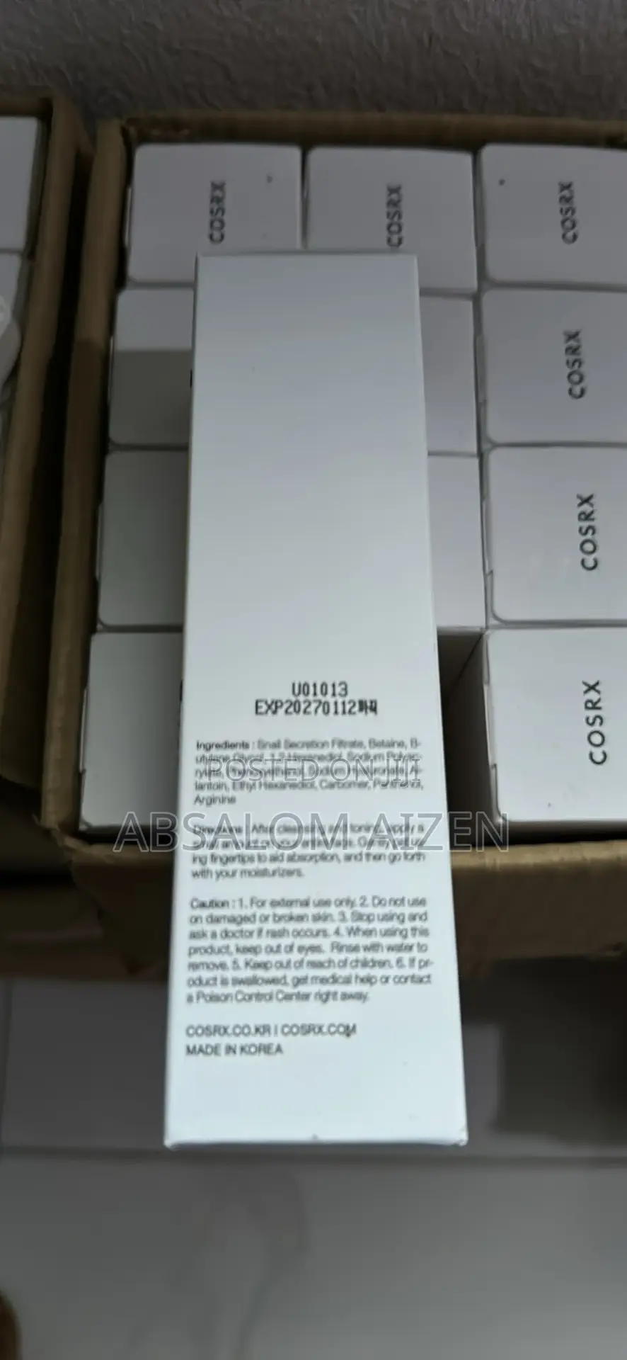 WHOLESALE Cosrx - Advanced Snail 96 Mucin Power Essence 100ml