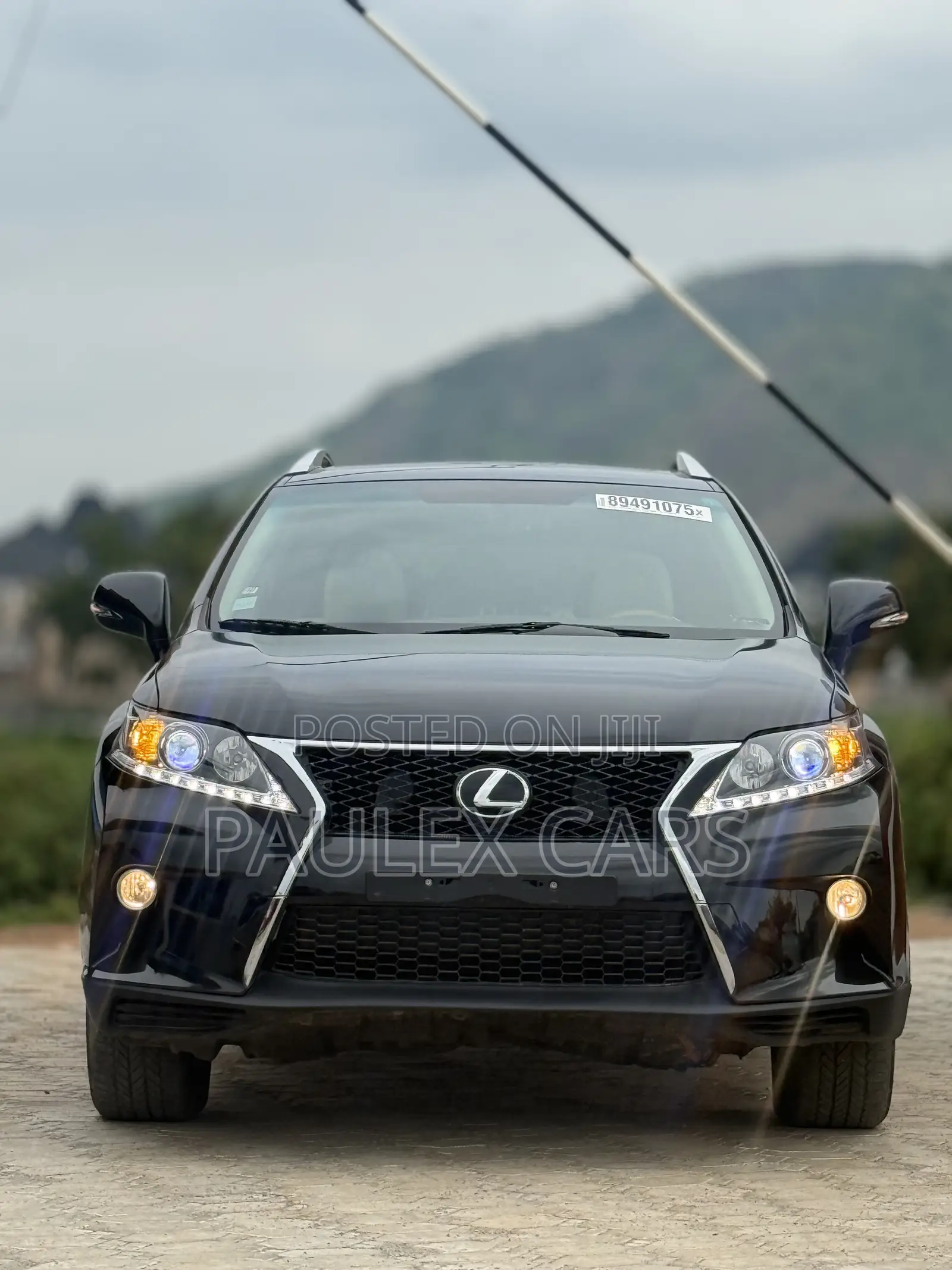 Lexus RX 350 FWD 2012 Black