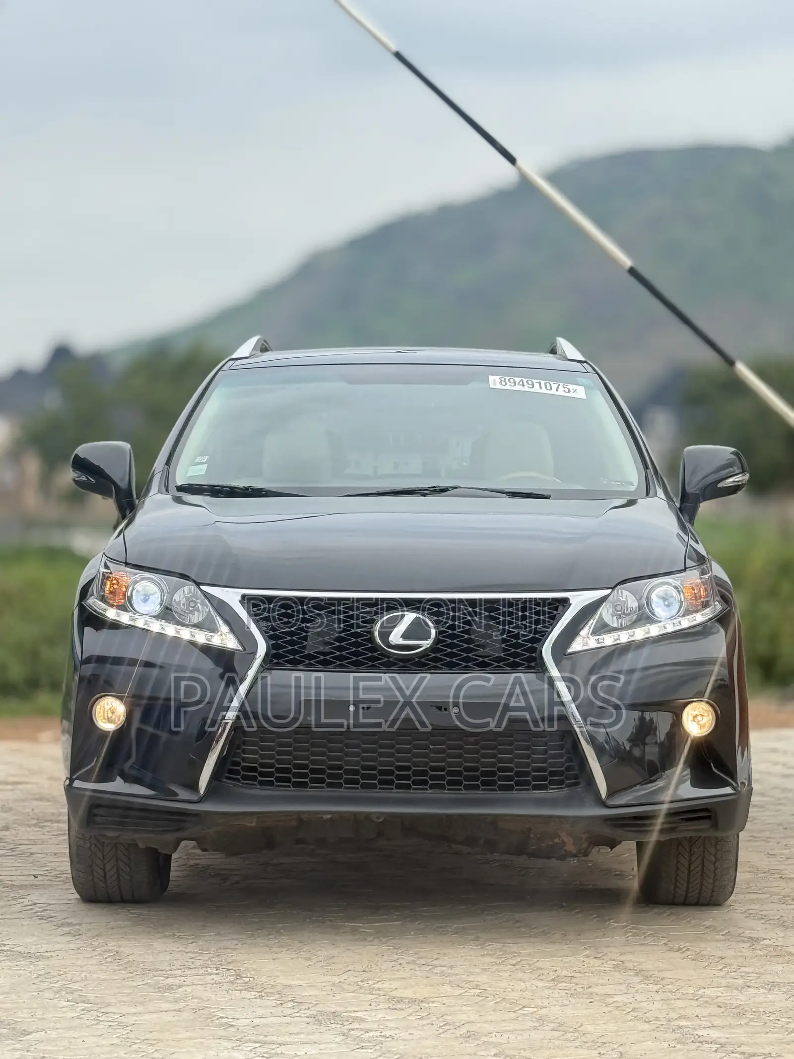 Lexus RX 350 FWD 2012 Black