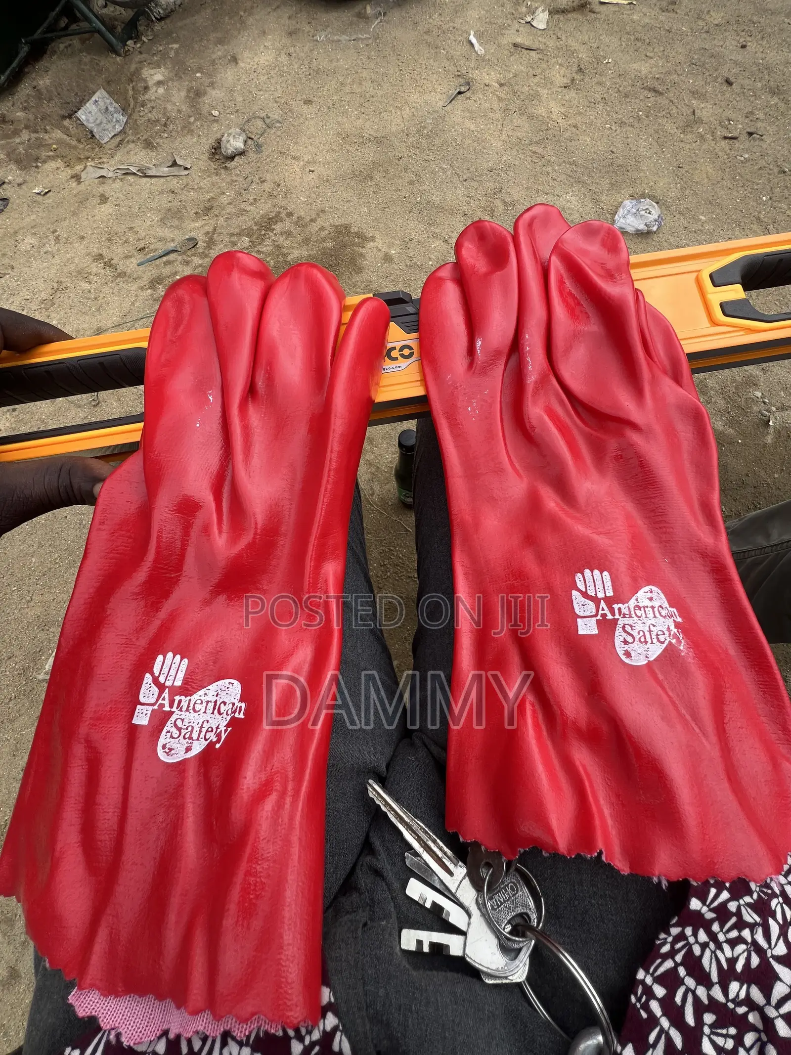 American Safety Pvc Rubber Gloves