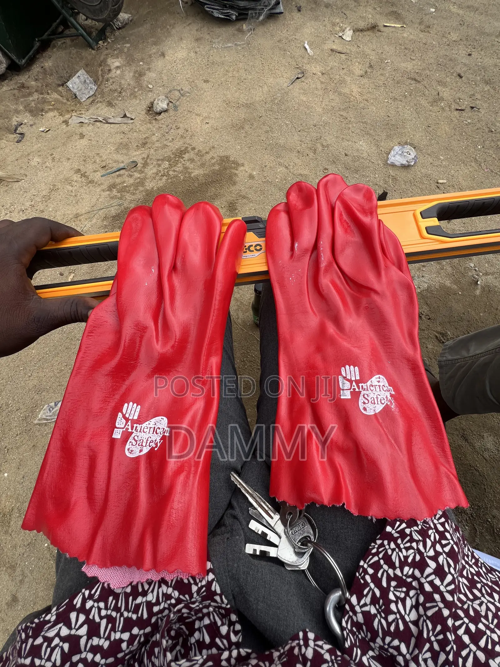American Safety Pvc Rubber Gloves