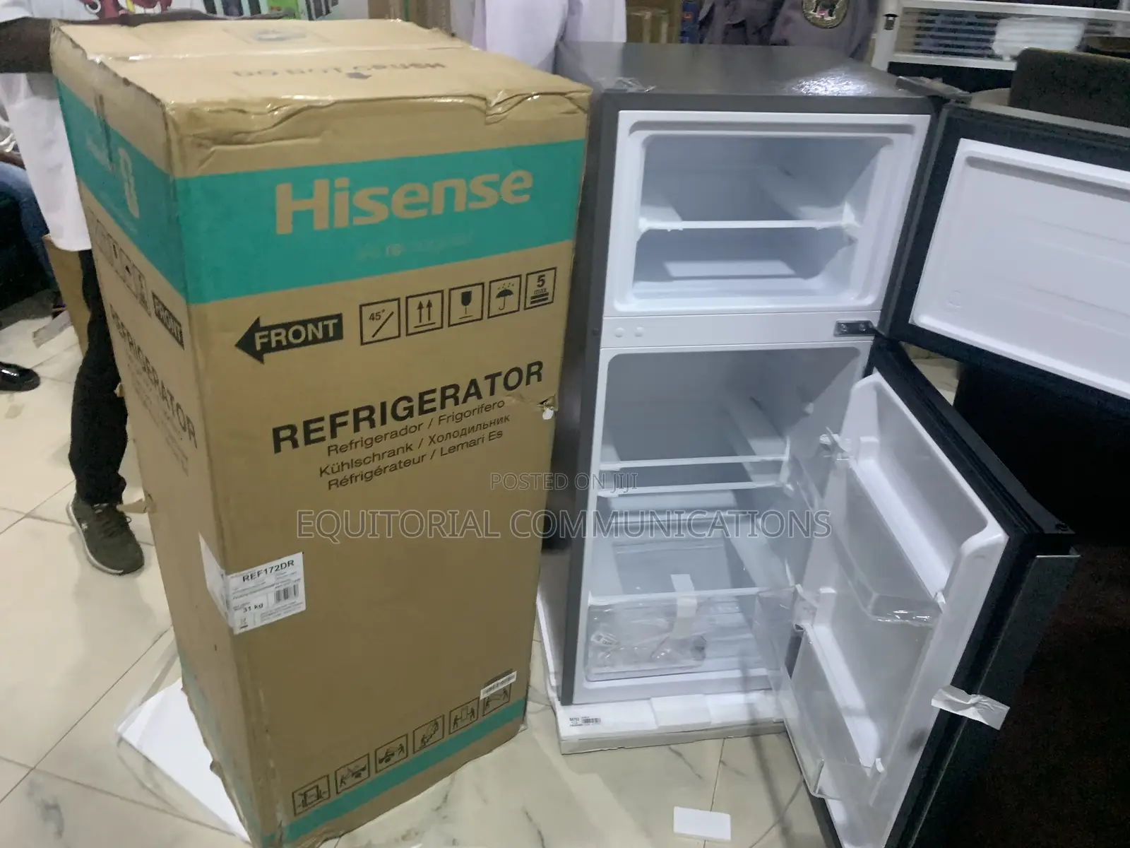 Hisense Ref172dr 124l Refrigerator Built for Reliable Daily Cooling