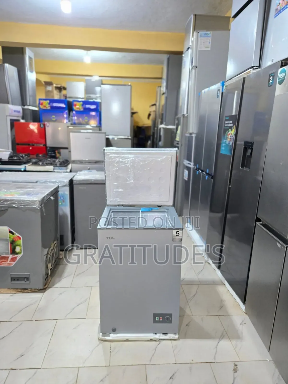 TCL Chest Freezer Model:F131cfsl Gross Volume: 106l