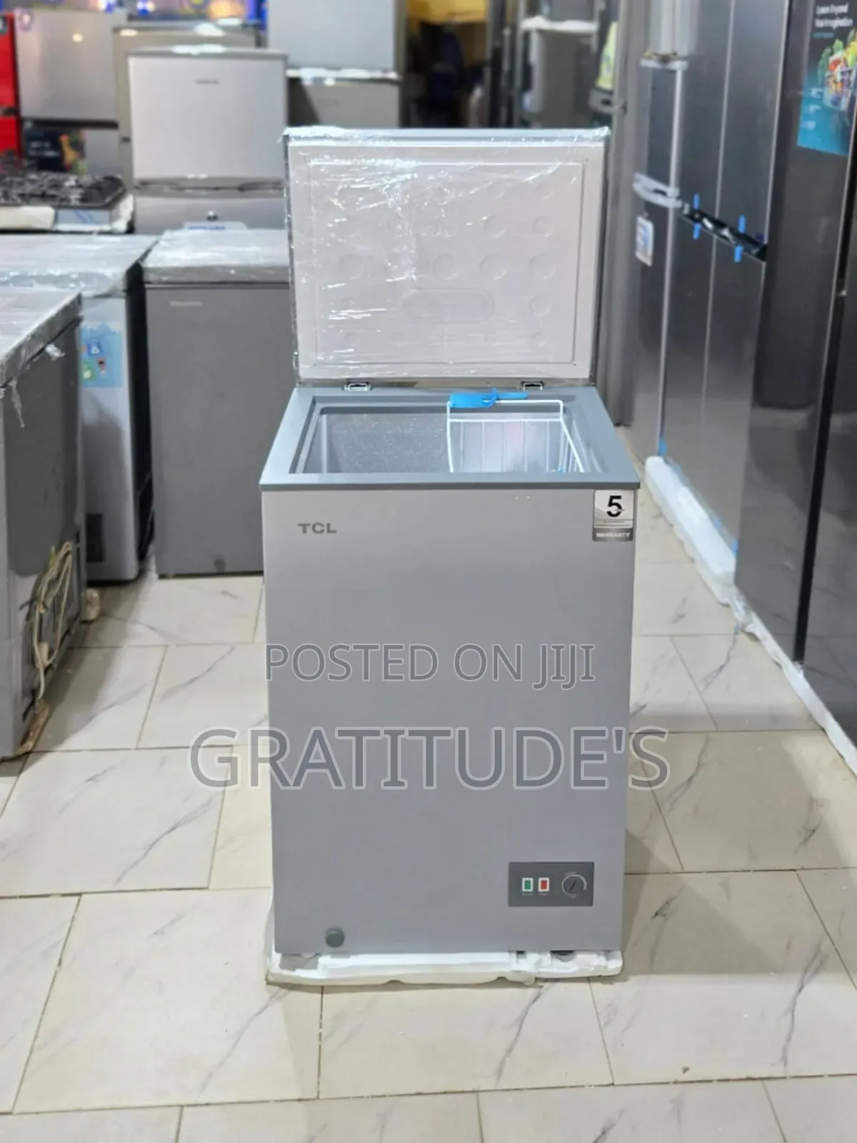 TCL Chest Freezer Model:F131cfsl Gross Volume: 106l