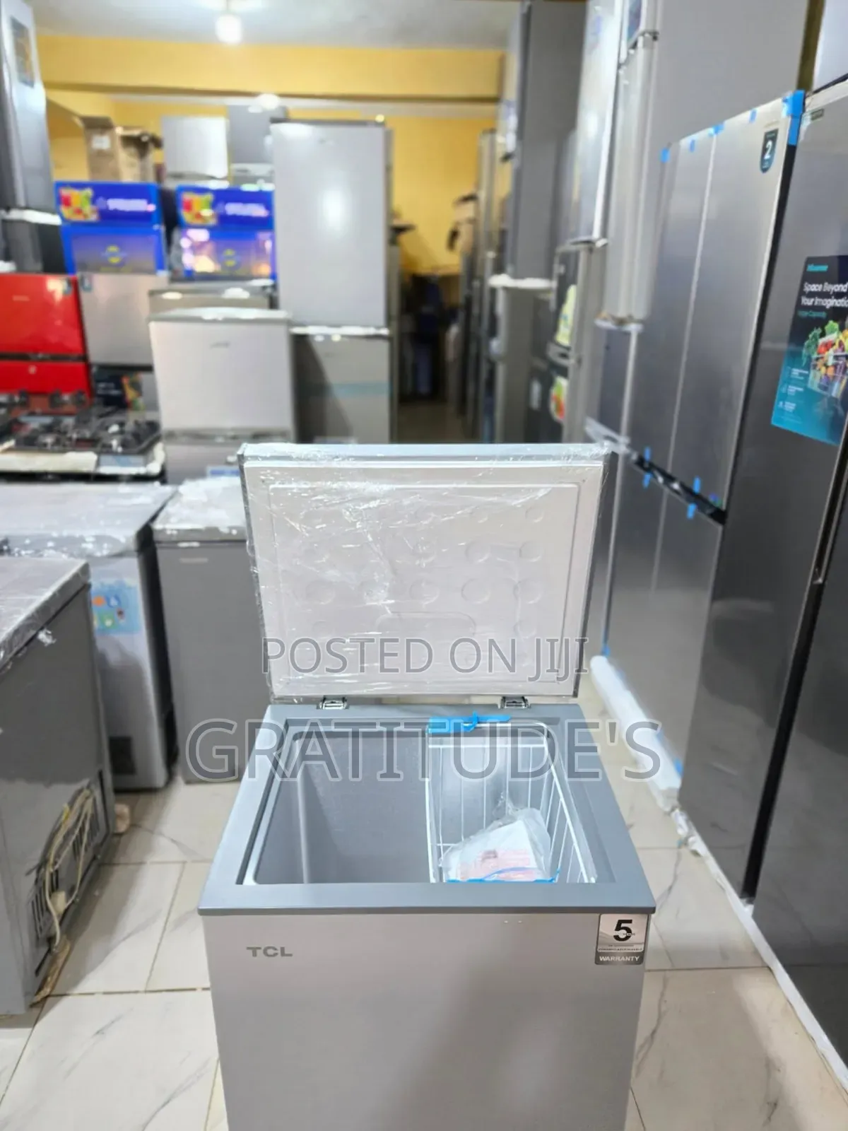 TCL Chest Freezer Model:F131cfsl Gross Volume: 106l
