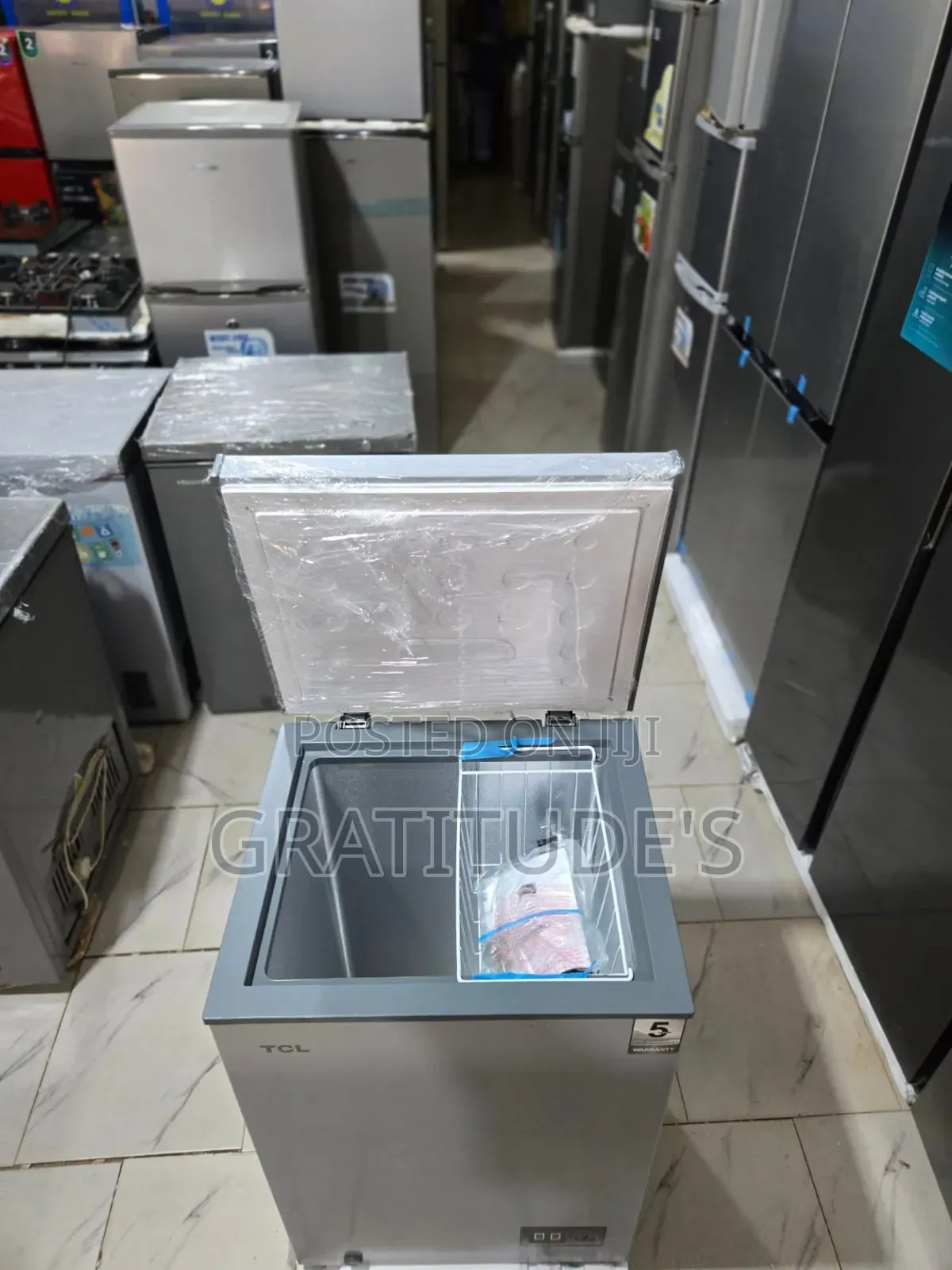 TCL Chest Freezer Model:F131cfsl Gross Volume: 106l
