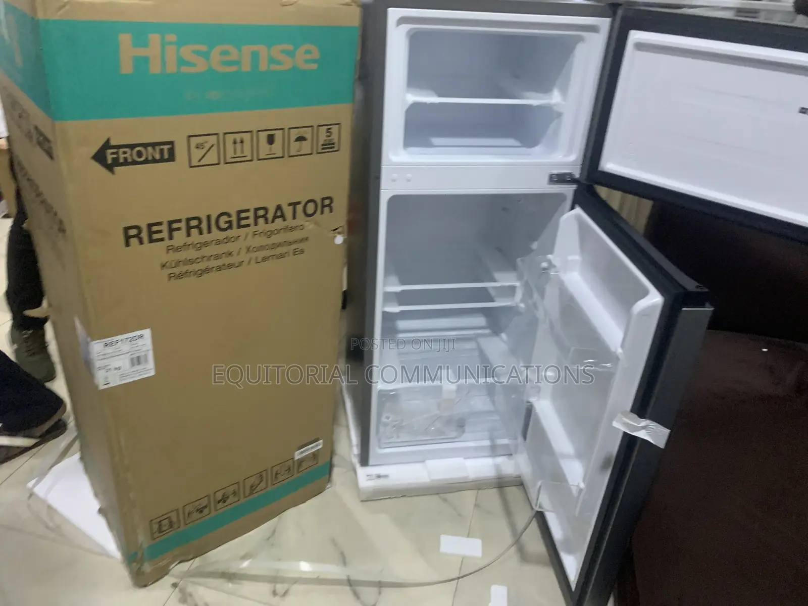 Hisense Ref172dr 124l Refrigerator With Egg Tray and Ice Tray Included