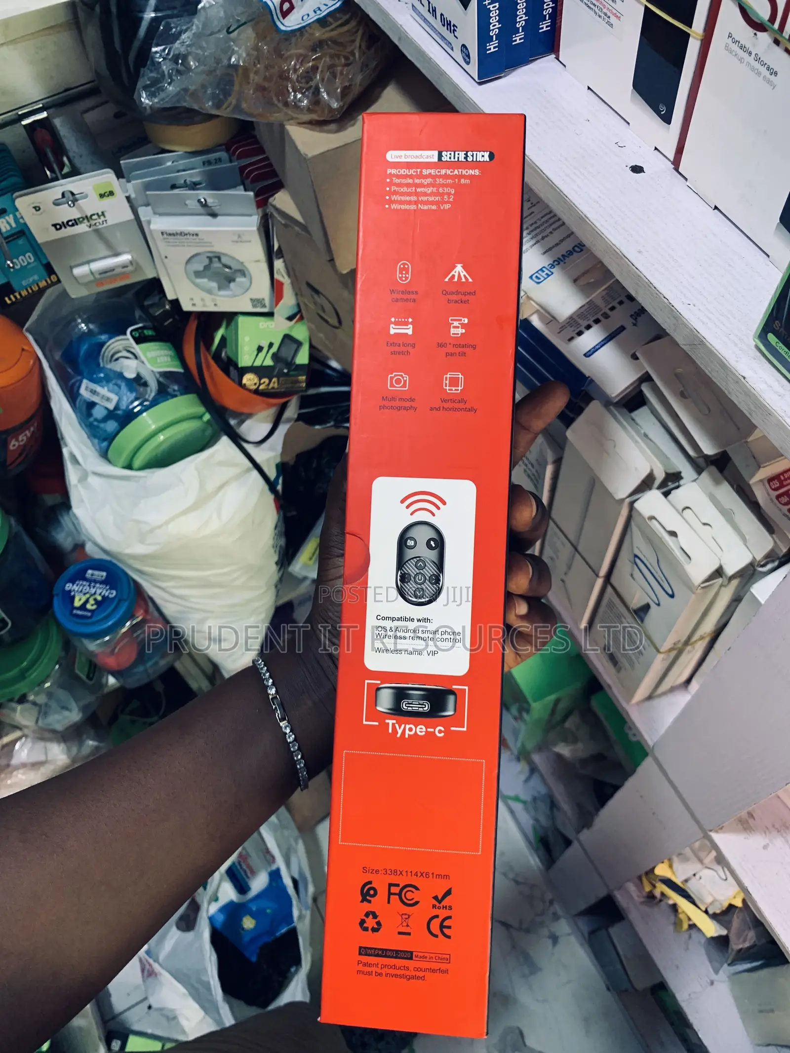 Q515tk-H Ai Tracking Gimbal Selfie Stick