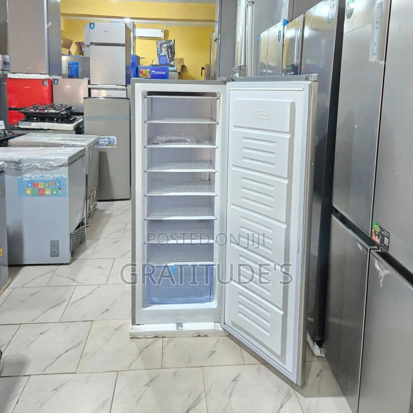 Skyrun Upright Freezer Model:Bdl-185h Gross Volume: 185l
