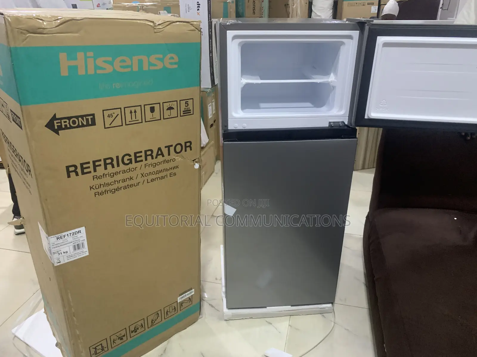Hisense Ref172dr 124l Refrigerator Built to Keep Food Fresh Longer