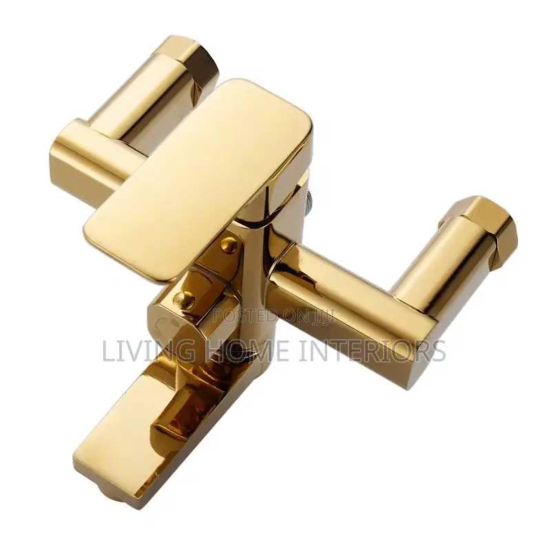 Gold Standing Shower Mixer