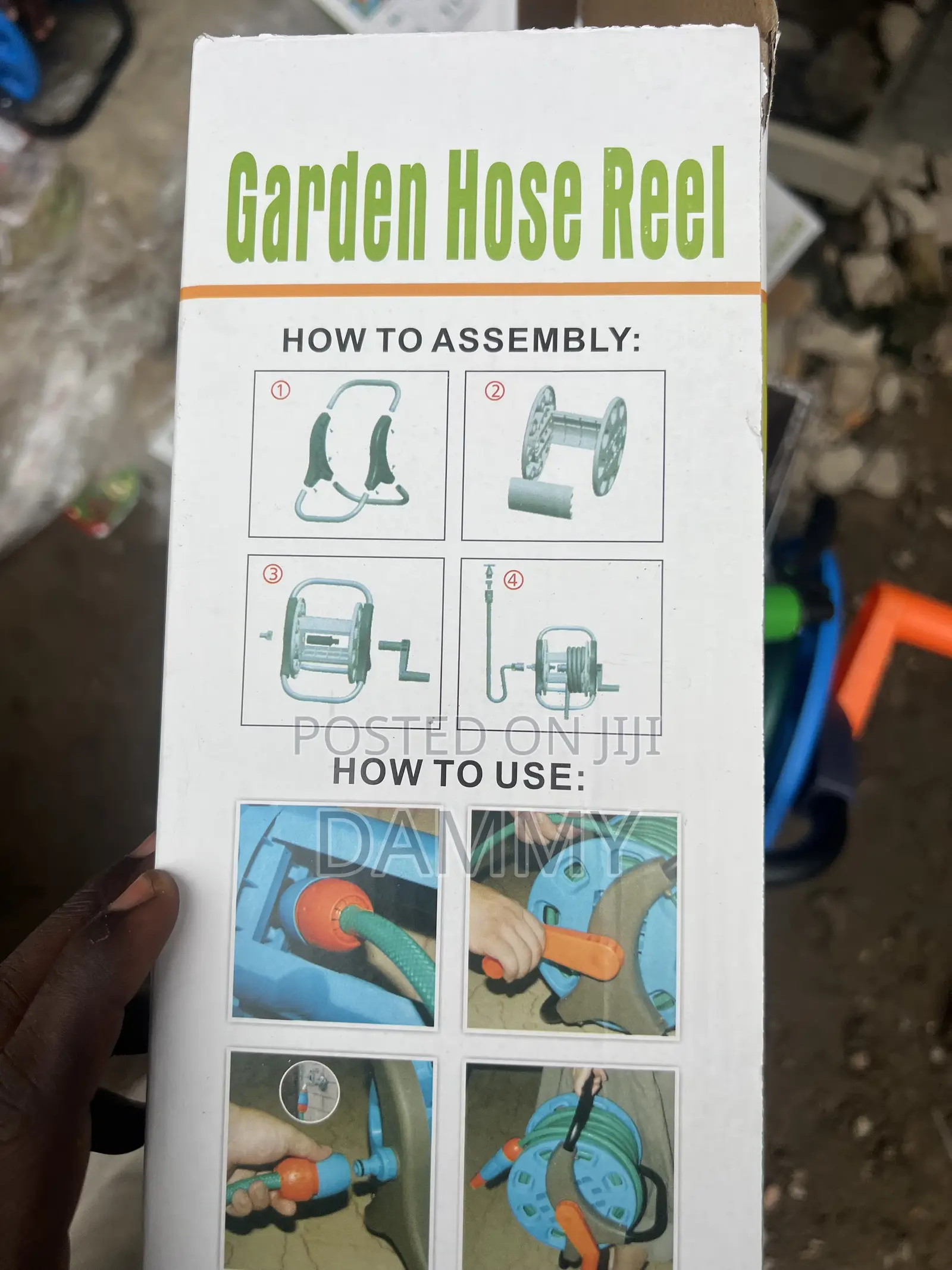 Plastic Garden Hose Reels