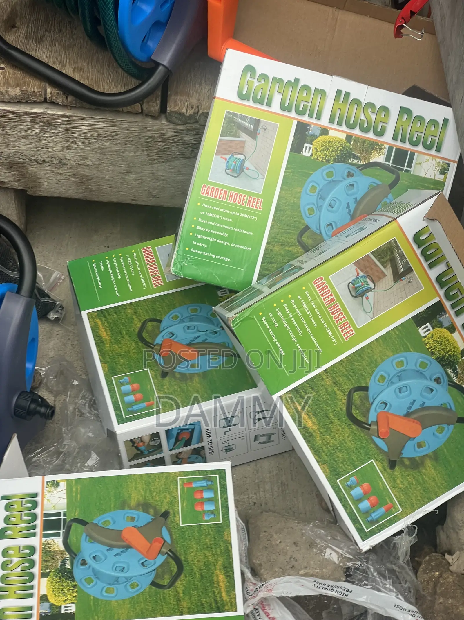 Plastic Garden Hose Reels