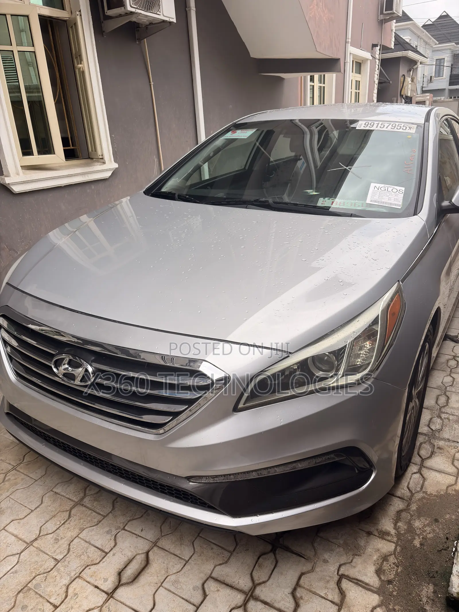 Hyundai Sonata Sport Sedan FWD (2.4L 4cyl 6A) 2016 Silver