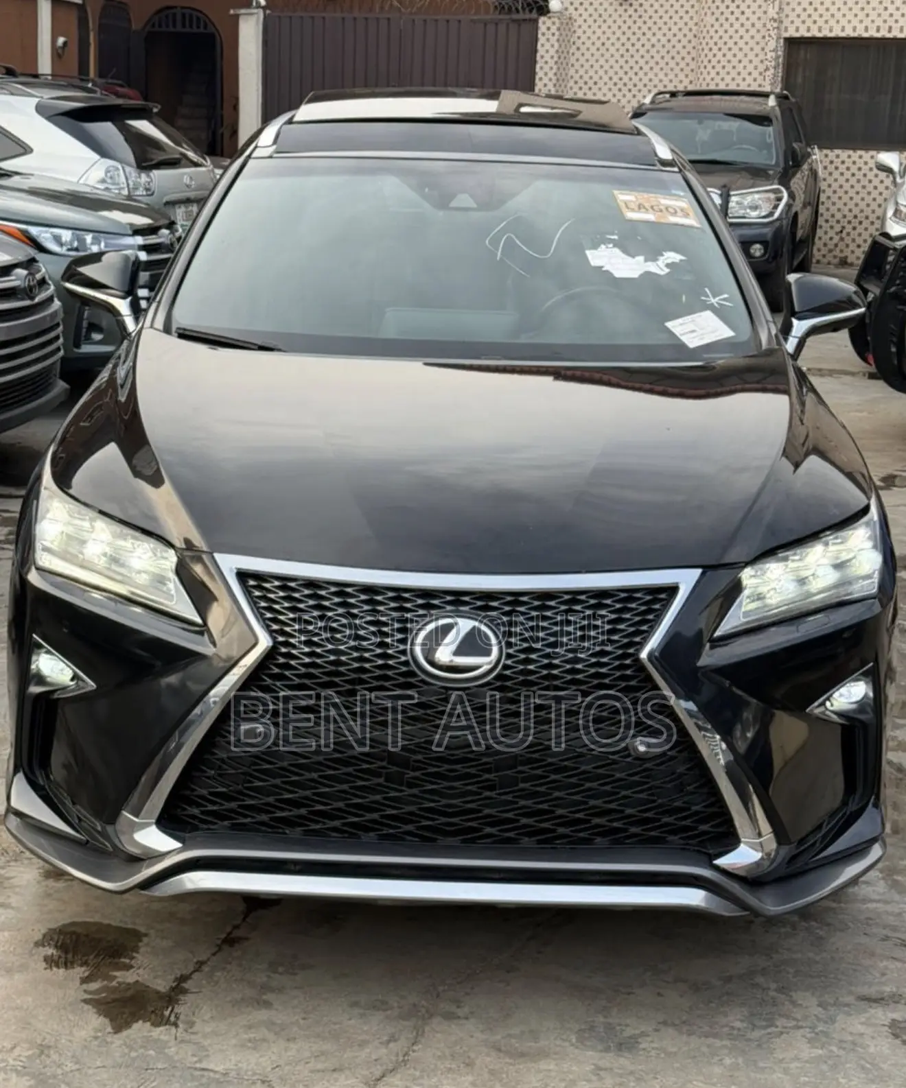 Lexus RX 350 F Sport AWD 2017 Black