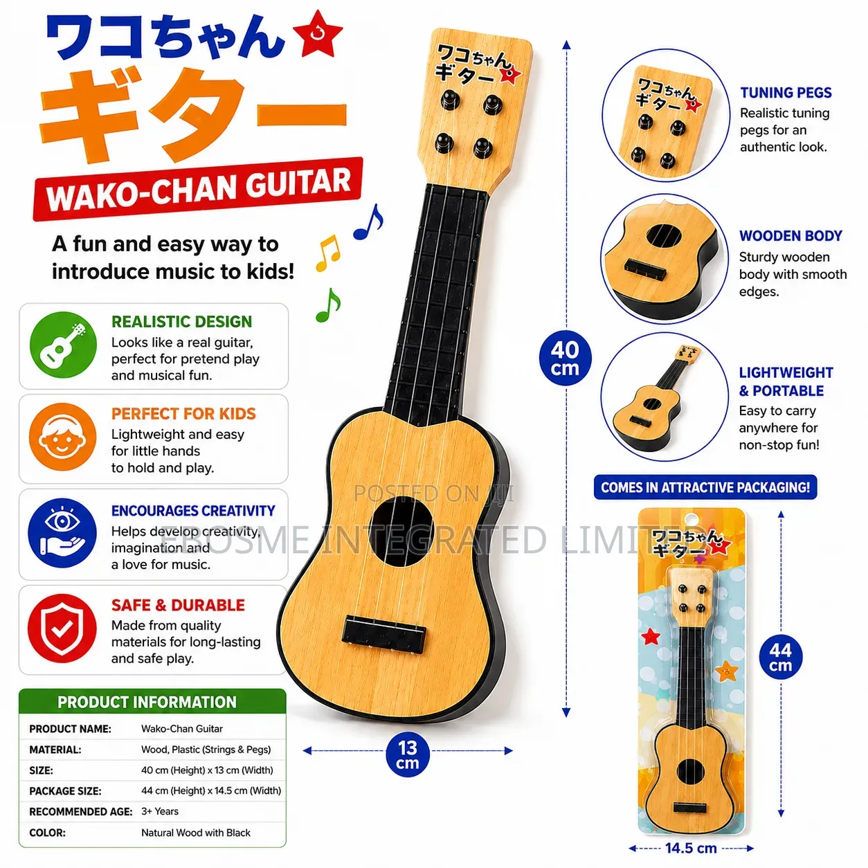 Kids Mini Guitar