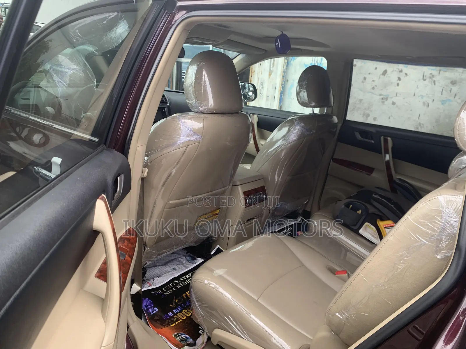 Toyota Highlander SE 3.5L 4WD 2013 Burgundy