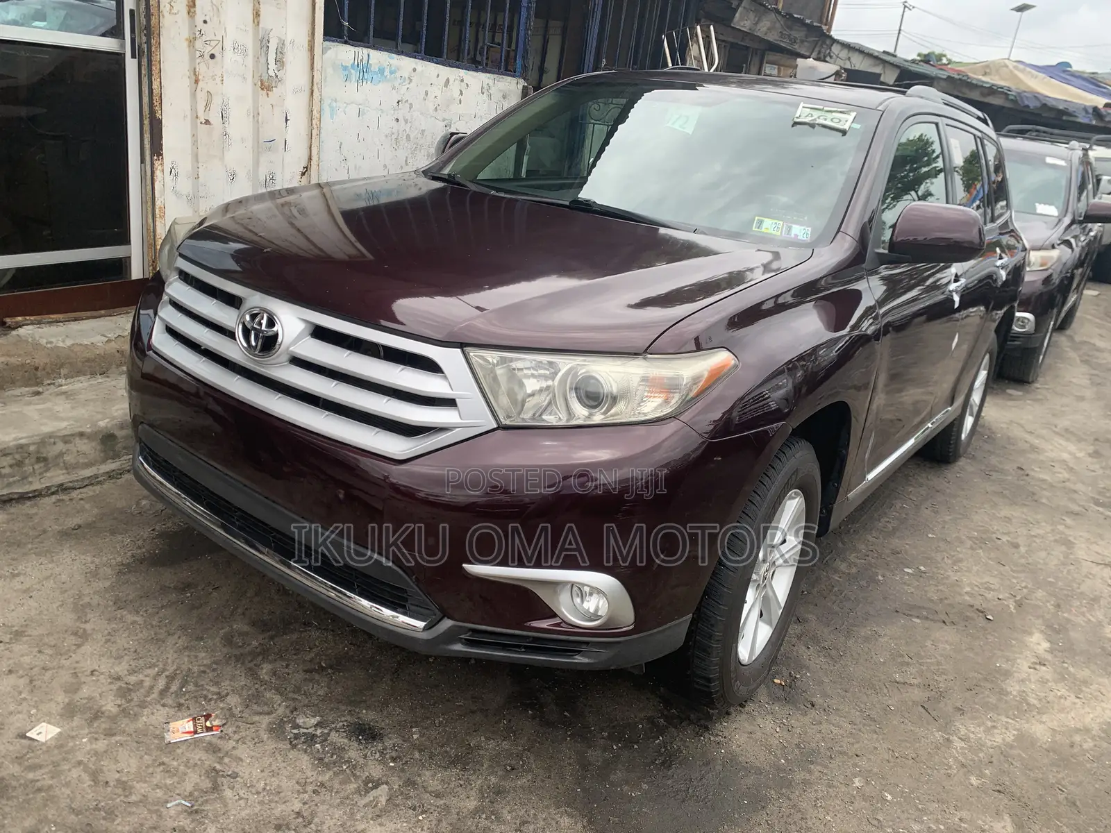 Toyota Highlander SE 3.5L 4WD 2013 Burgundy