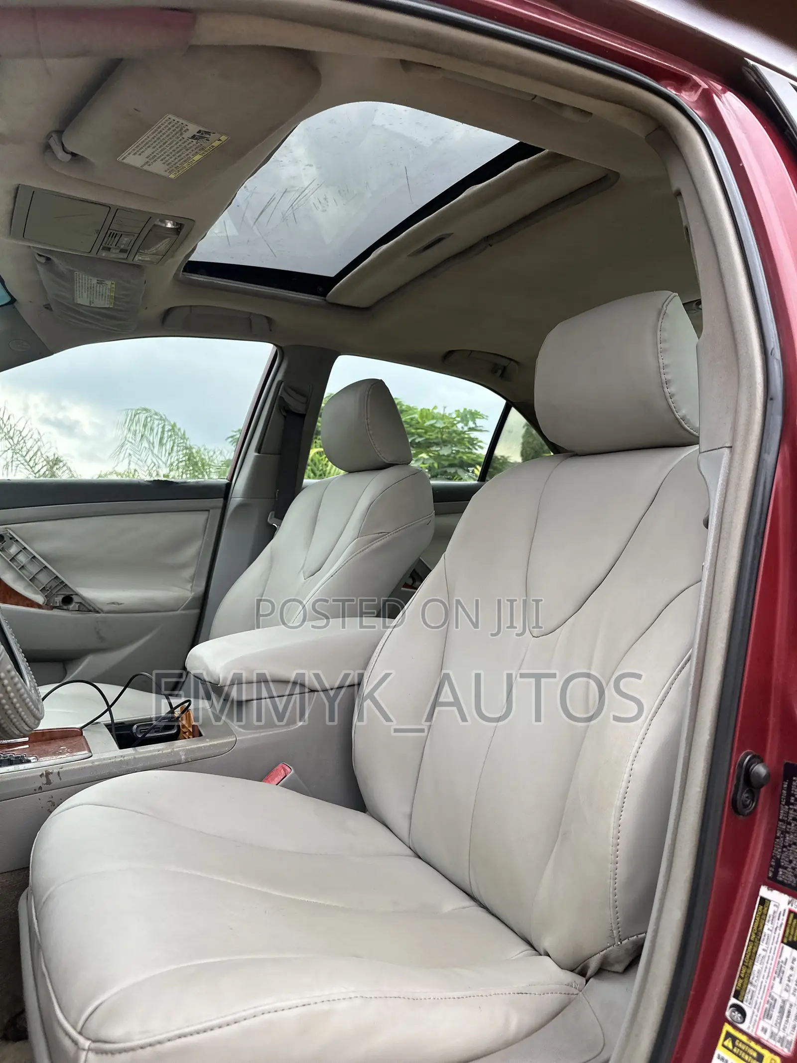 Toyota Camry XLE V6 4dr Sedan (3.5L 6cyl 6AM) 2008 Red