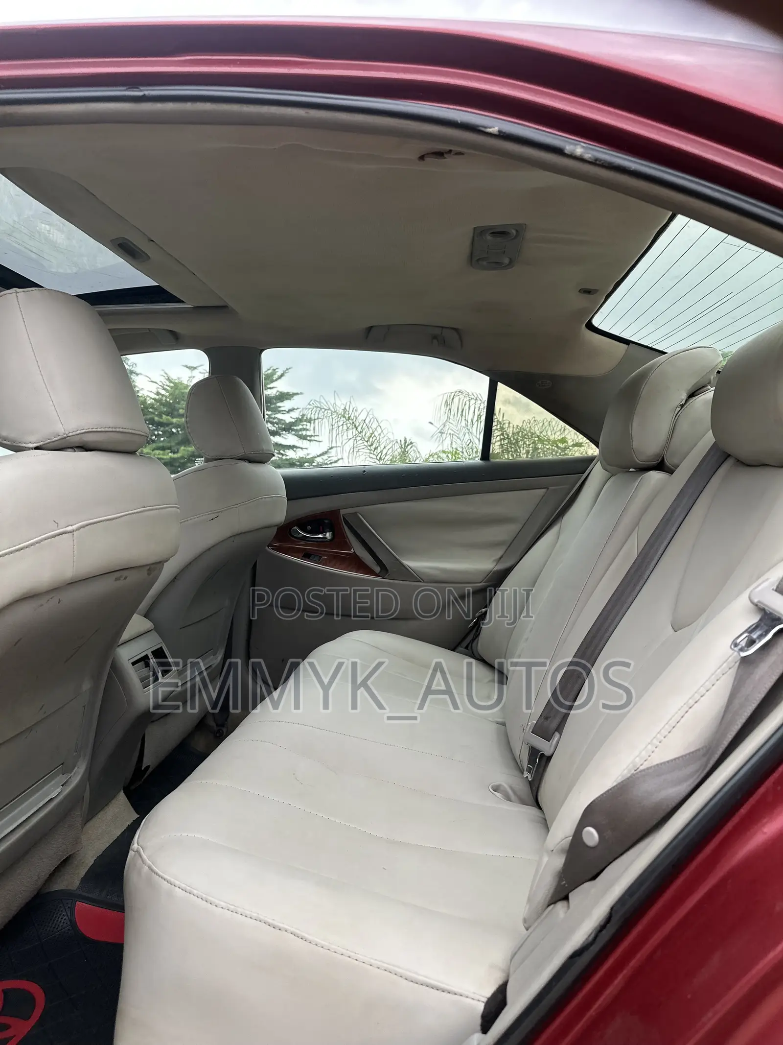 Toyota Camry XLE V6 4dr Sedan (3.5L 6cyl 6AM) 2008 Red