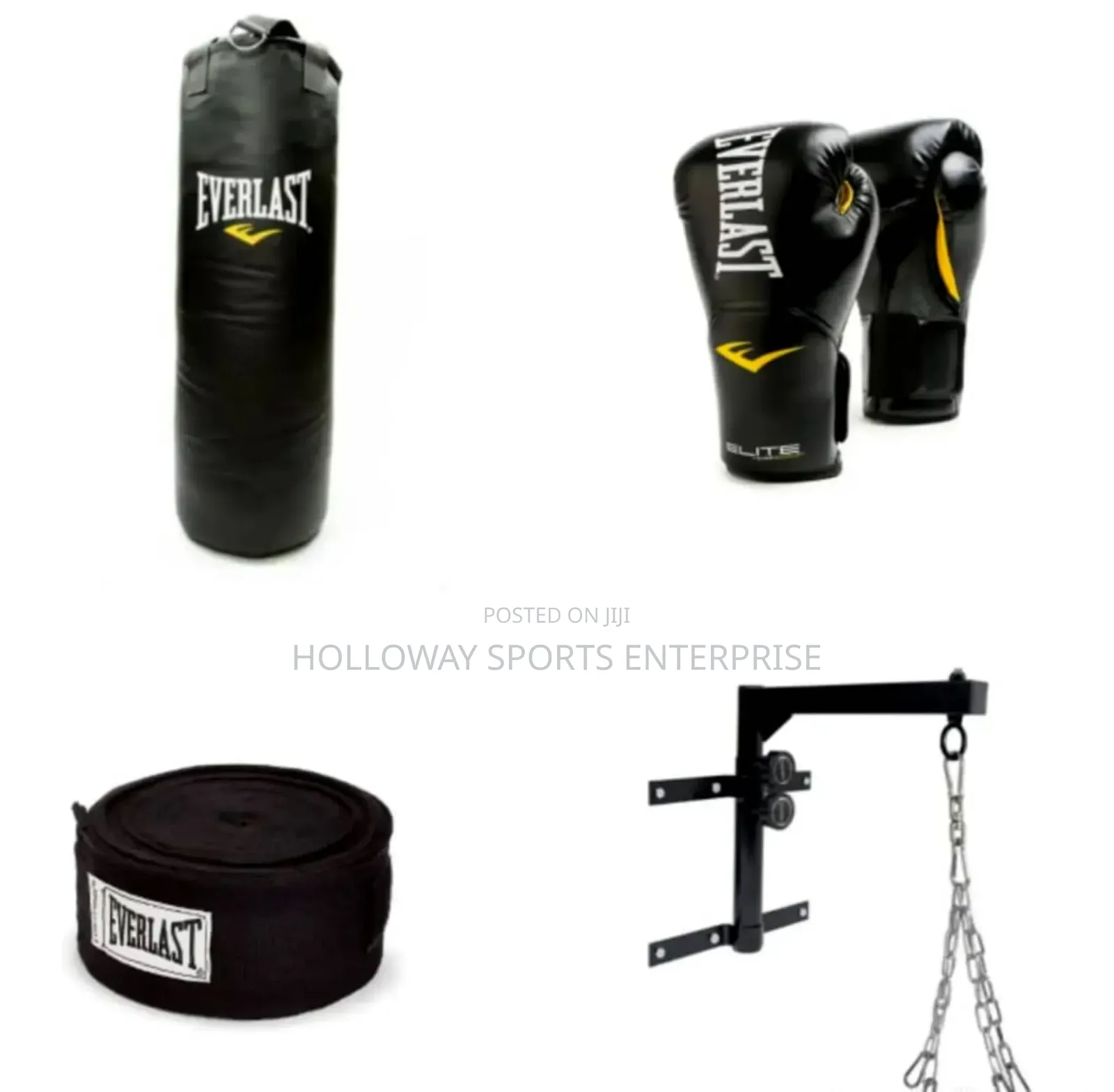 Punching Bag With Accessories