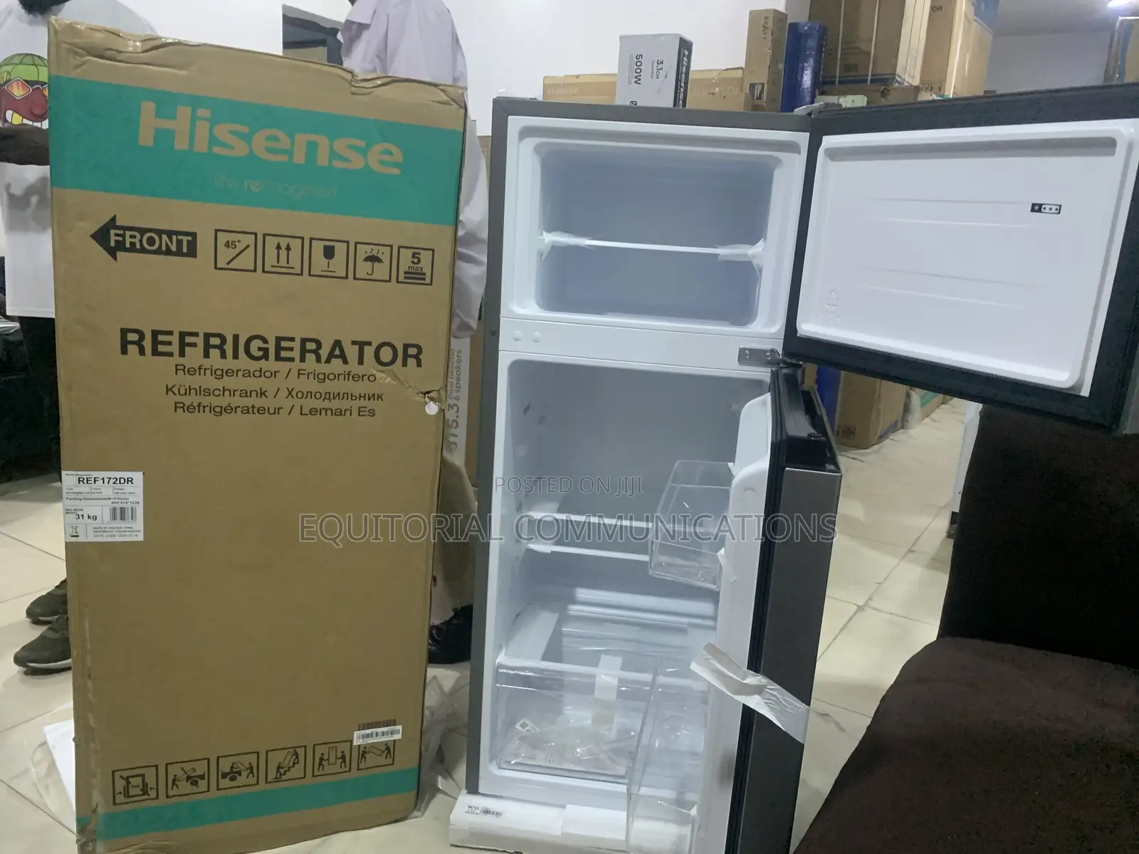 Hisense 124l Refrigerator With Strong Cooling - Ref172dr