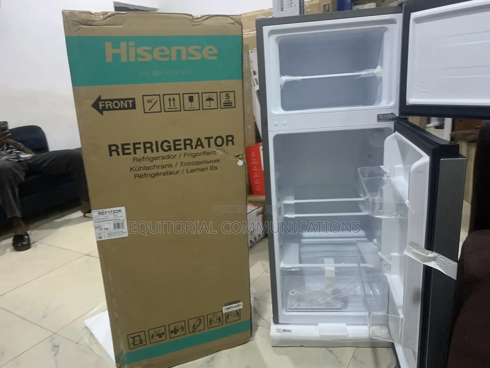 Hisense Ref172dr 124l Refrigerator With Durable Build