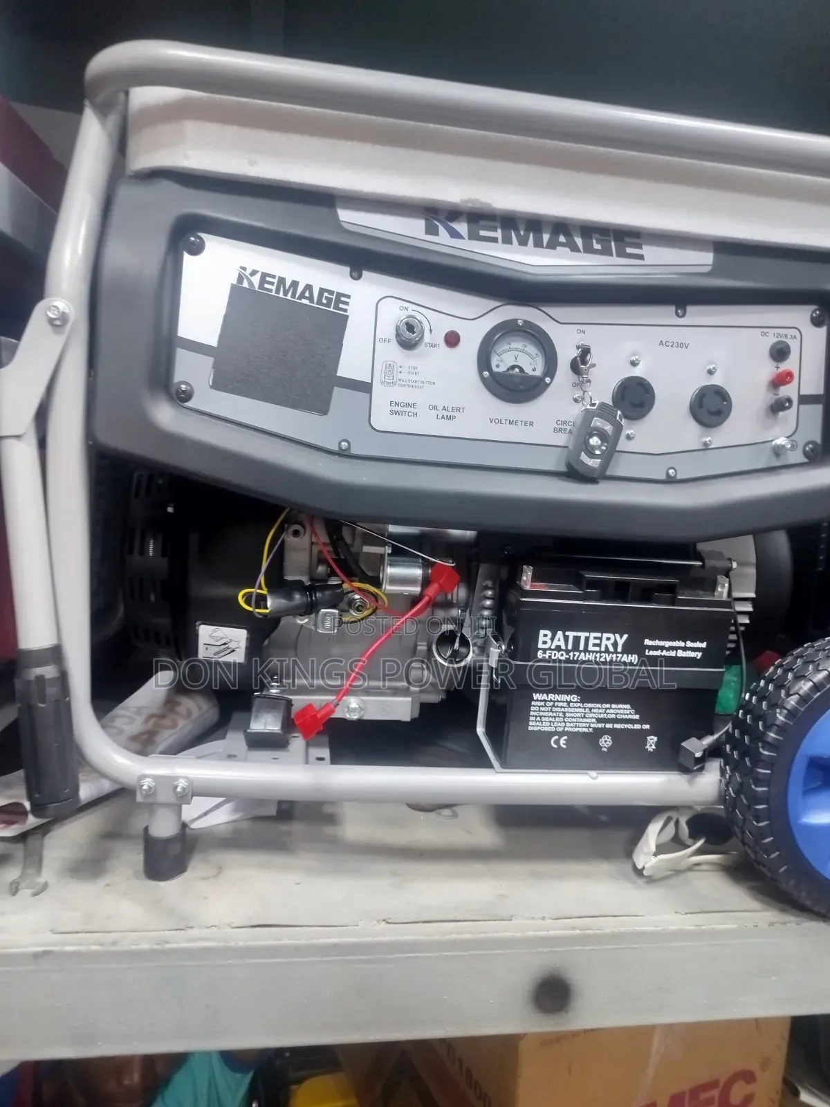 Kemage 8500 10.0kva Heavy-Duty Generator