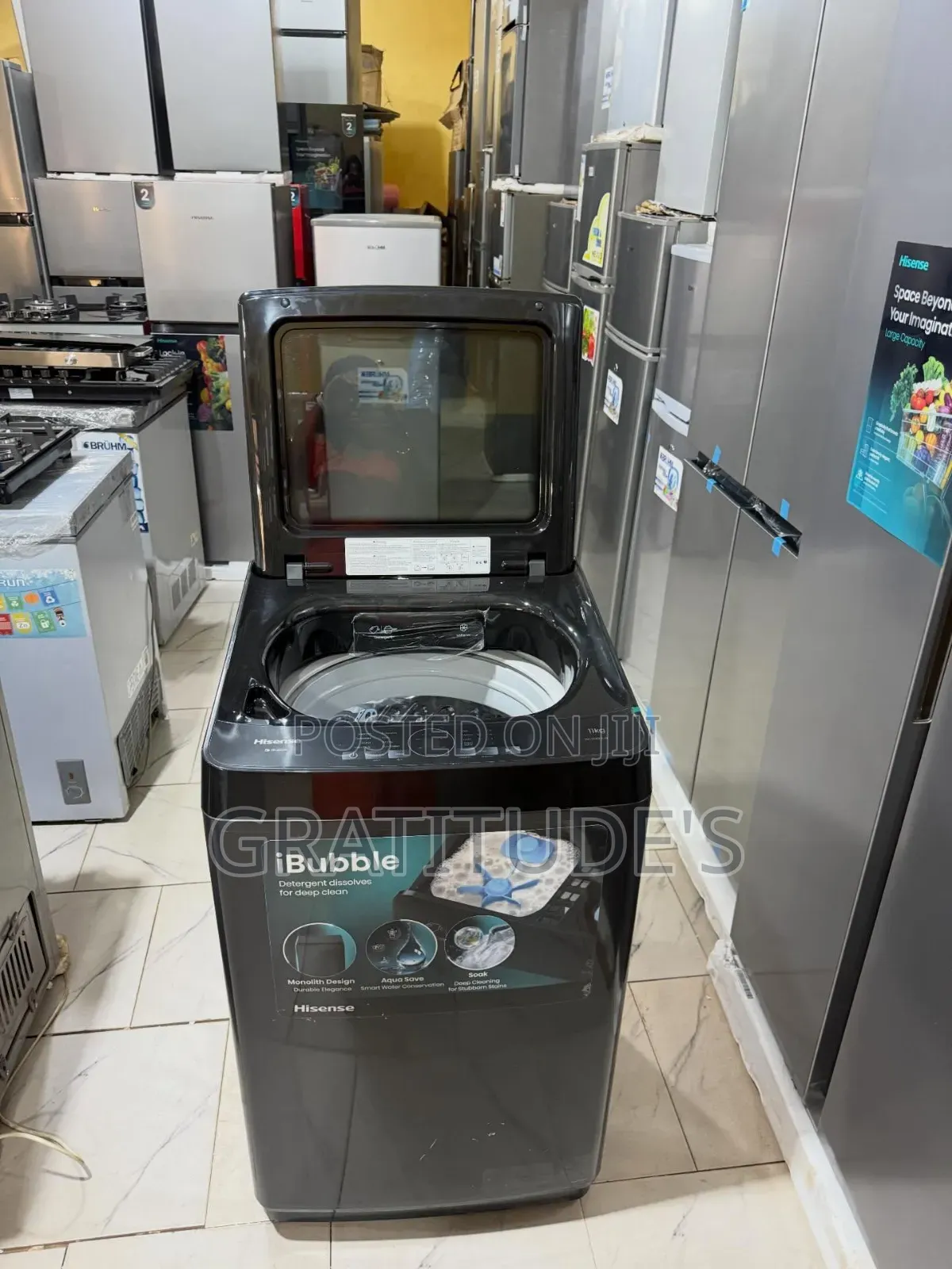 Hisense Top Loader Automatic Washing Machine Wm 3k1123ubwt 11kg