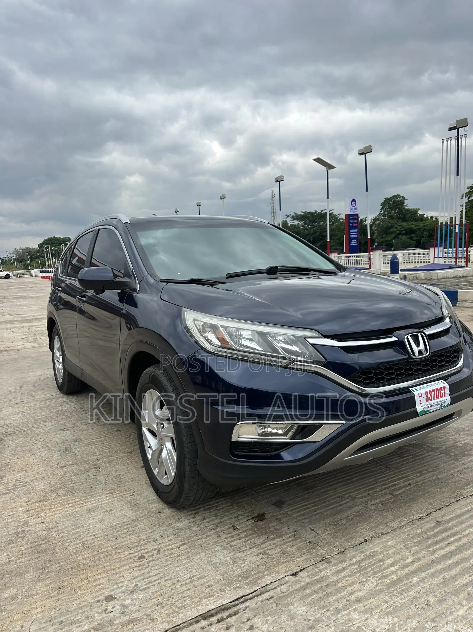 Honda CR-V EX-L 4dr SUV AWD (2.4L 4cyl CVT) 2016 Blue