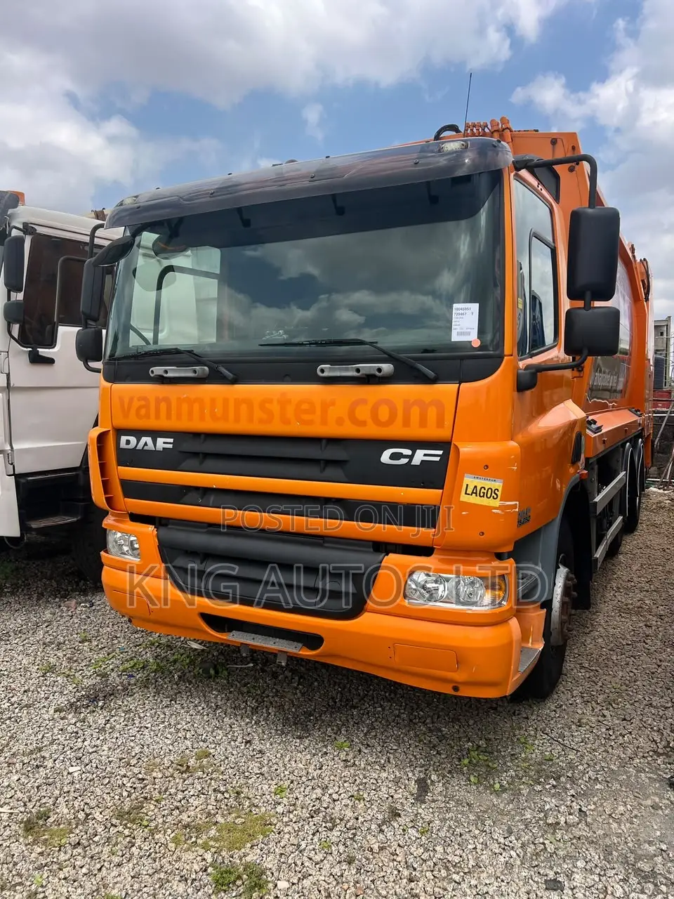 Daf Cf Dustbin Truck