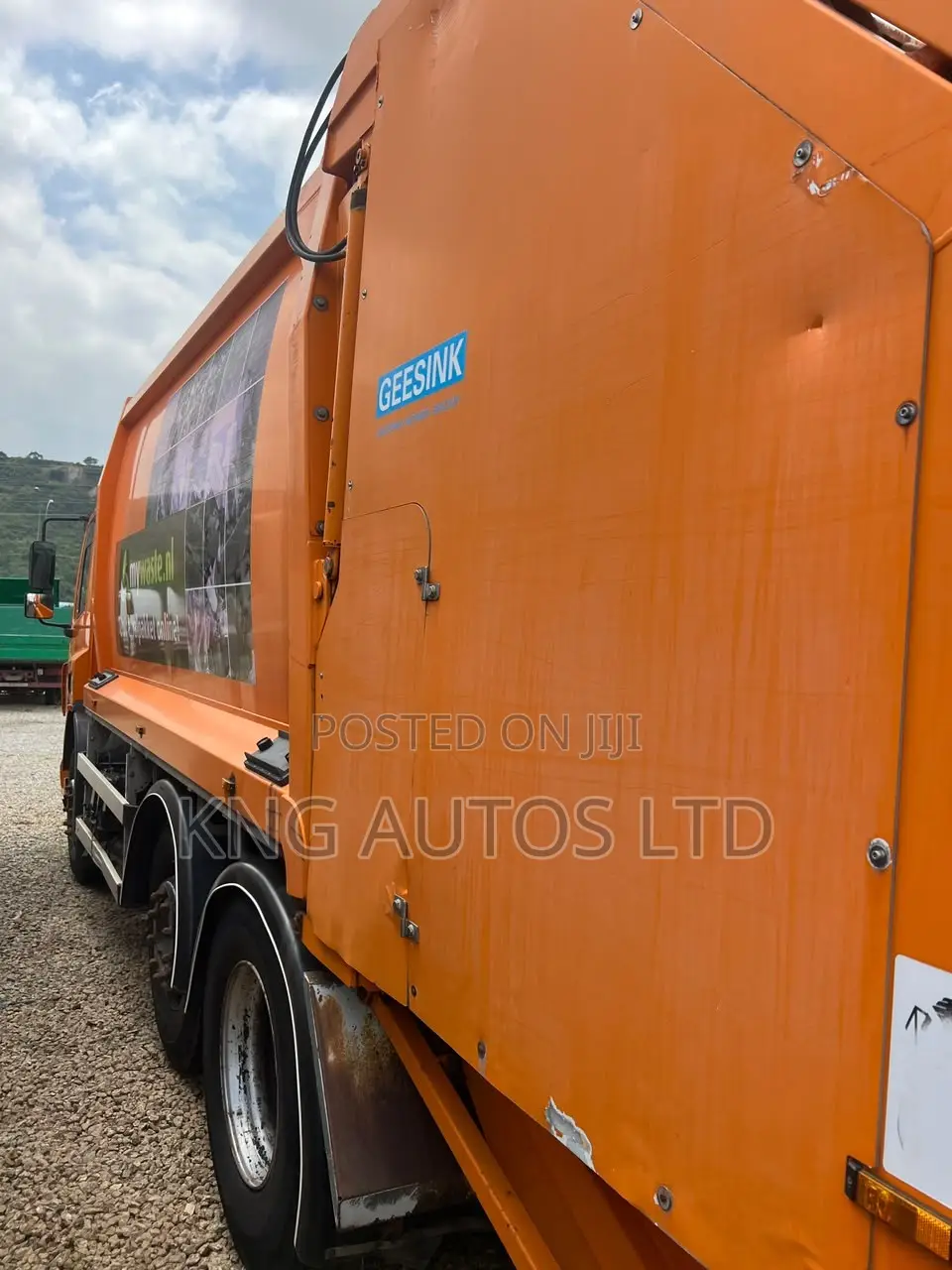 Daf Cf Dustbin Truck