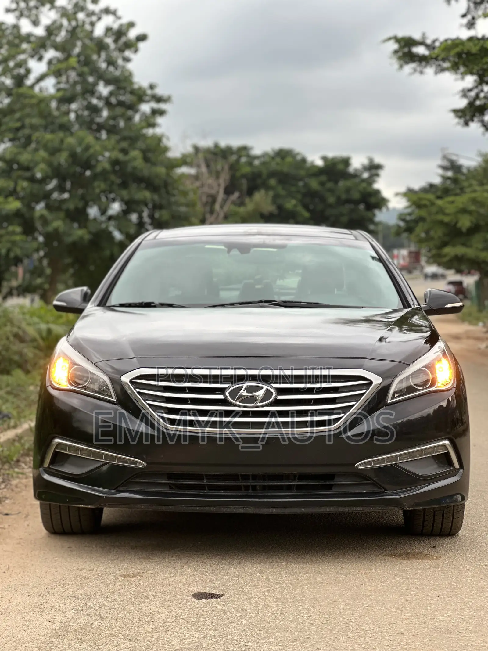 Hyundai Sonata Sport 2.0T 4dr Sedan (2.0L 4cyl Turbo 6A) 2015 Black