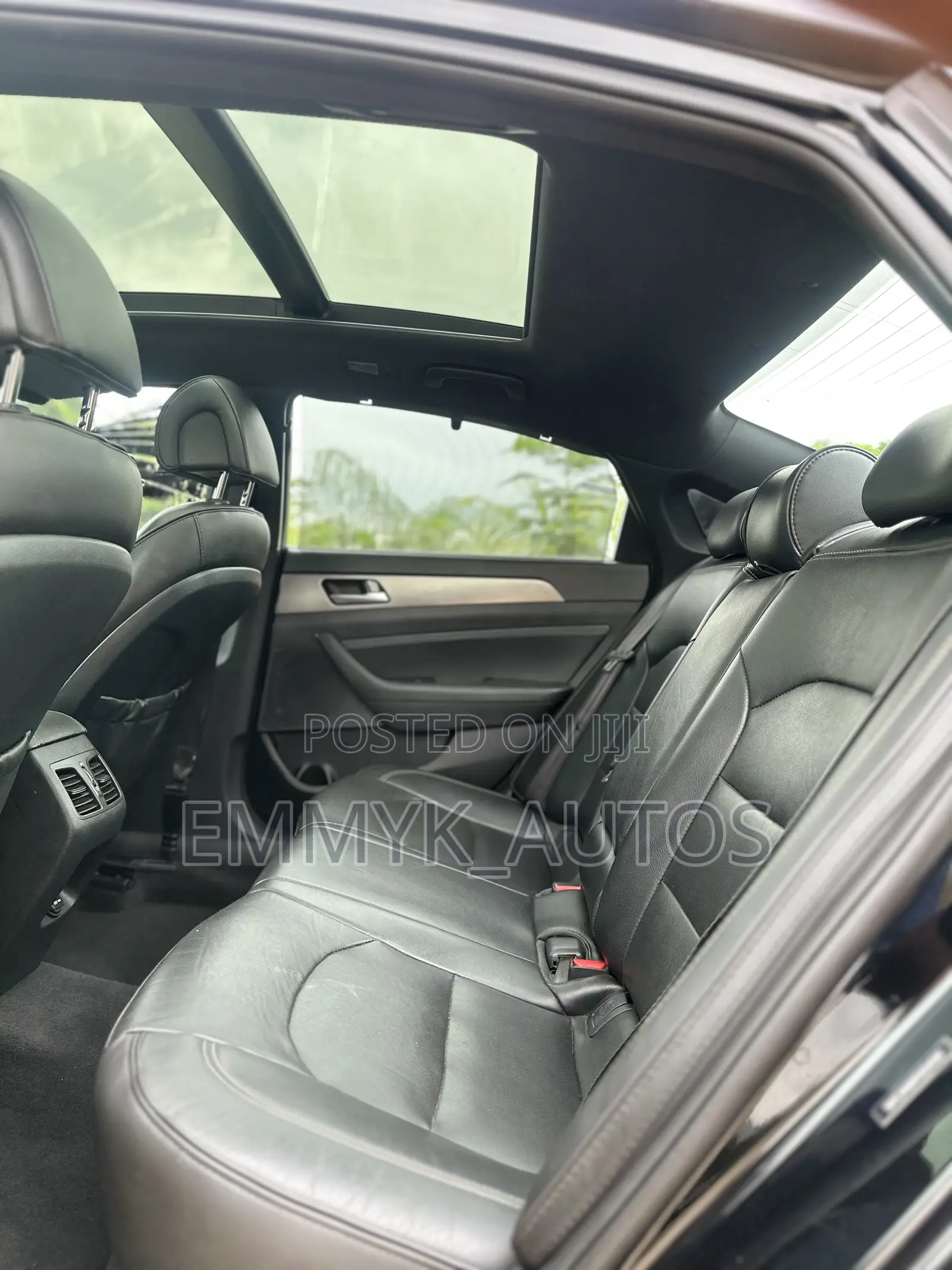 Hyundai Sonata Sport 2.0T 4dr Sedan (2.0L 4cyl Turbo 6A) 2015 Black