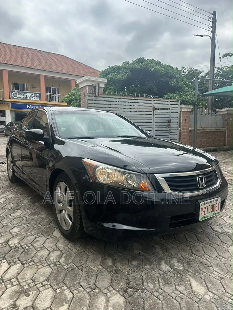 Honda Accord 2.0 Comfort Automatic 2008 Black
