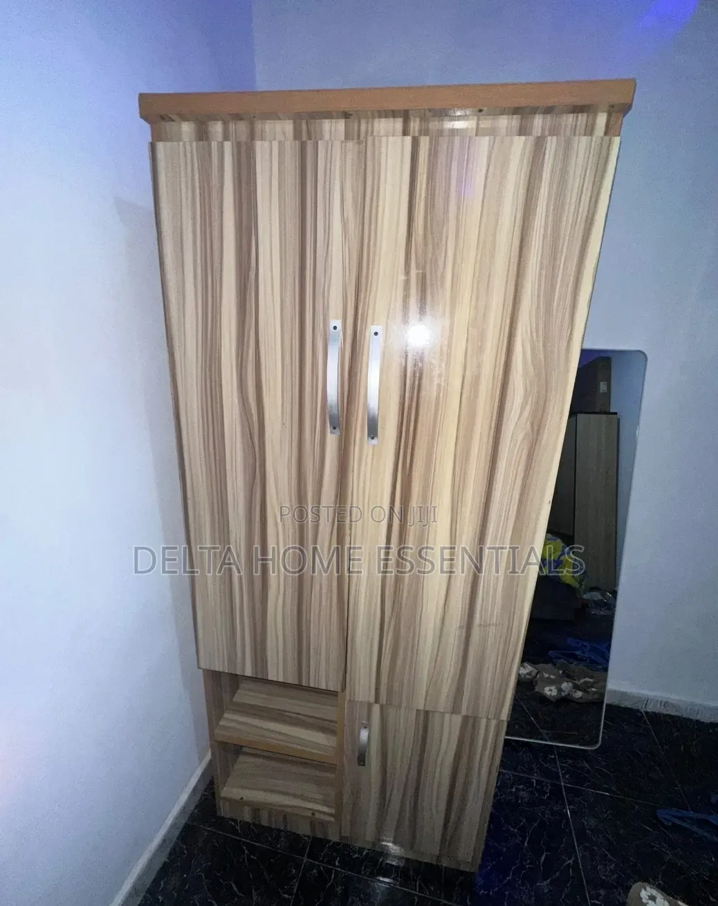 Affordable 2-Door Wooden Wardrobe / Clothes Closet