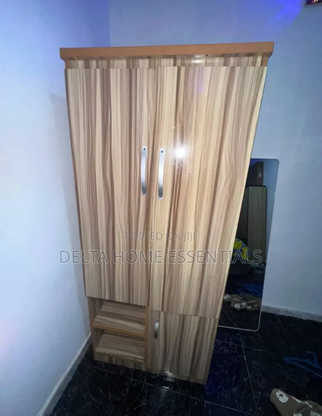 Affordable 2-Door Wooden Wardrobe / Clothes Closet