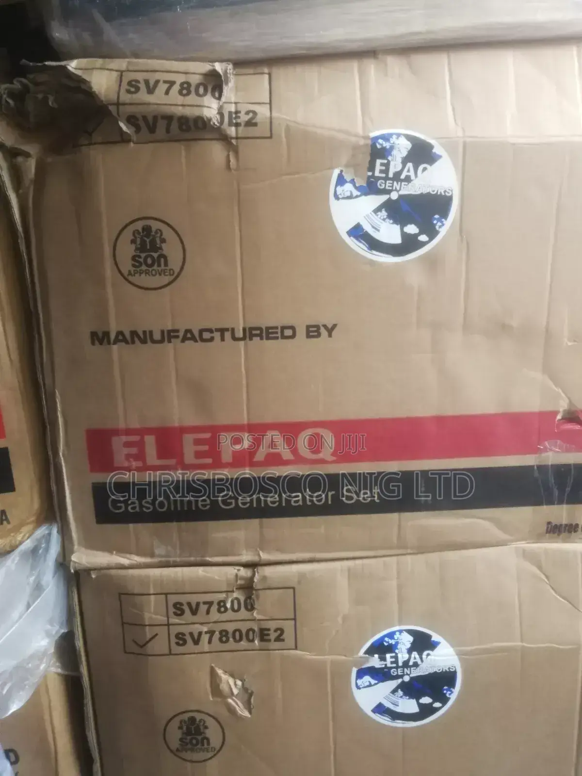 Brand New Elepaq Sv 7800 Generator