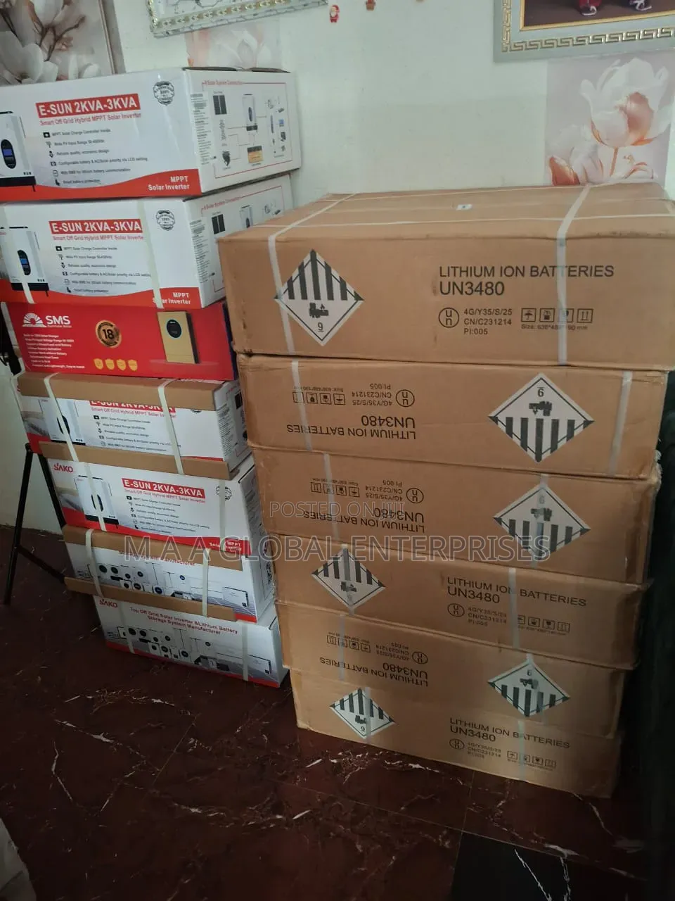 2.5kwtt Solar Lithium Battery