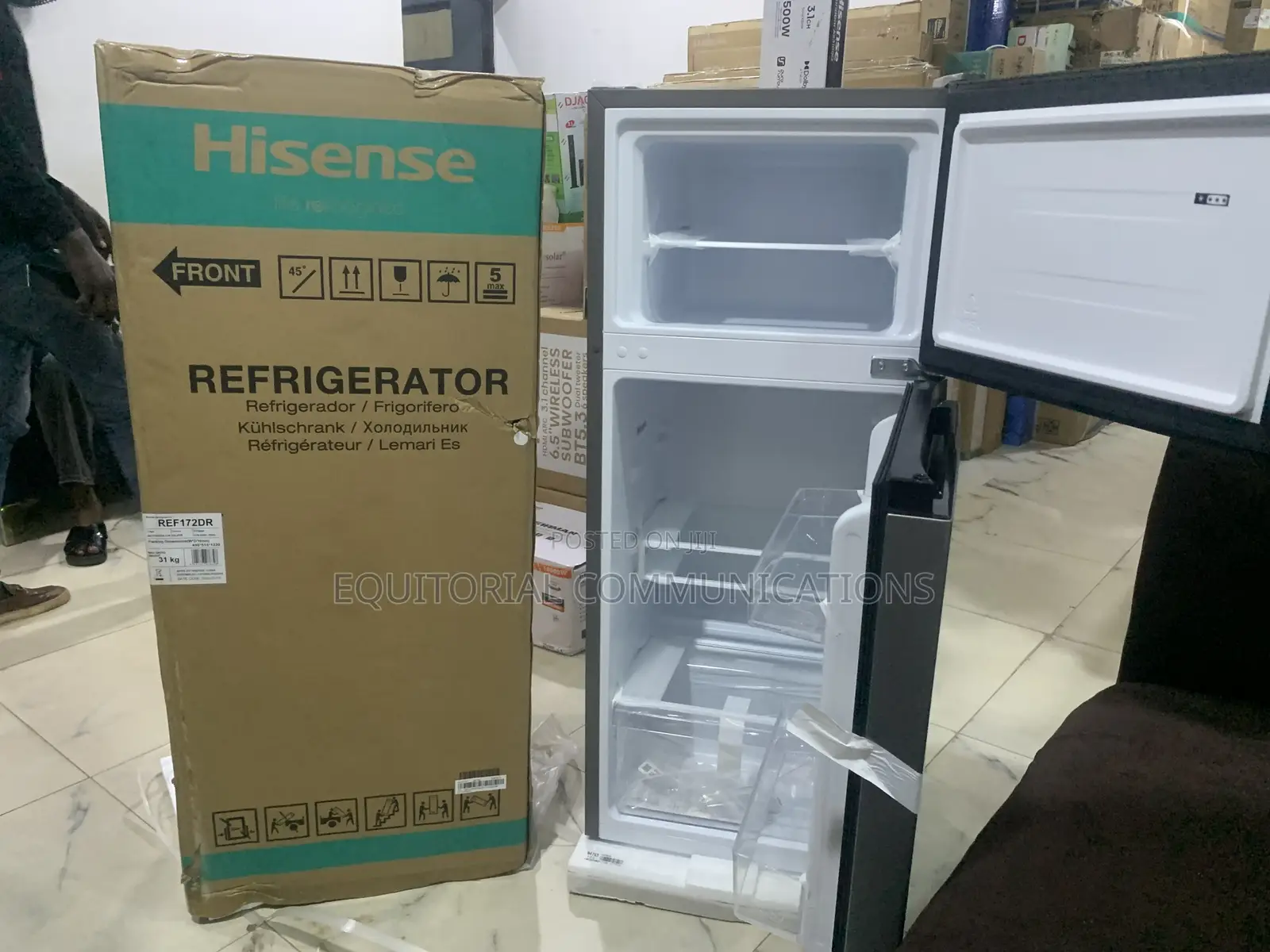 Hisense 172dr 124l Refrigerator – Cool More, Save More