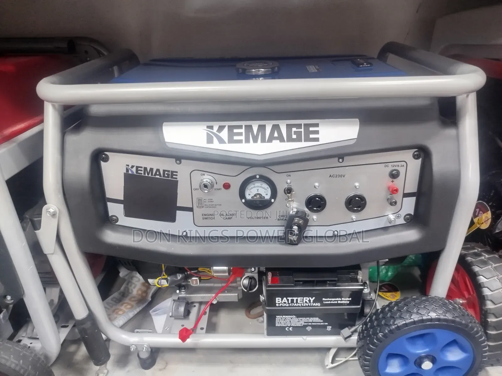 Kemage 8500 10.0kva Fuel-Efficient Petrol Generator