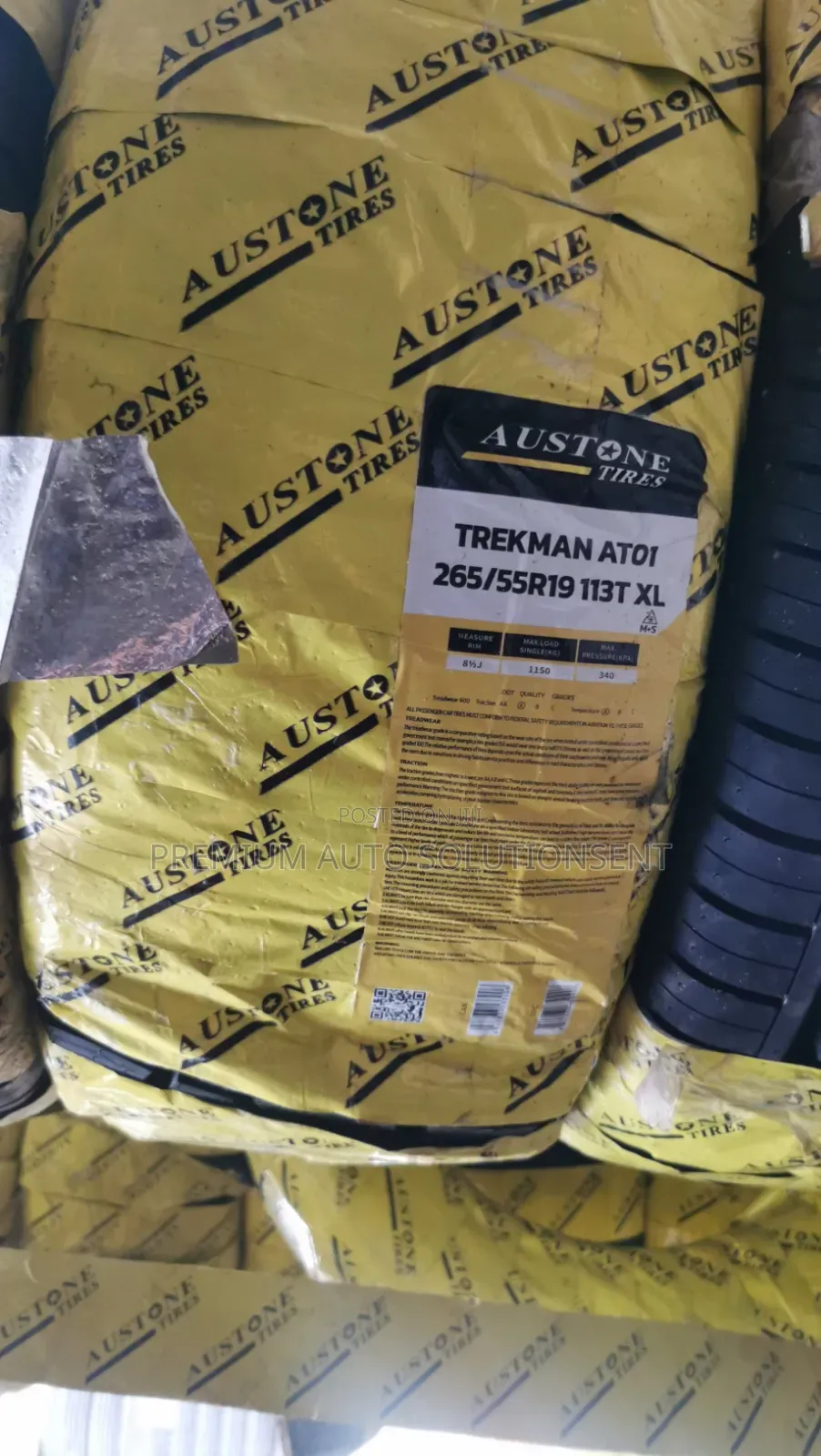 Brand New 265/55r19 Austone