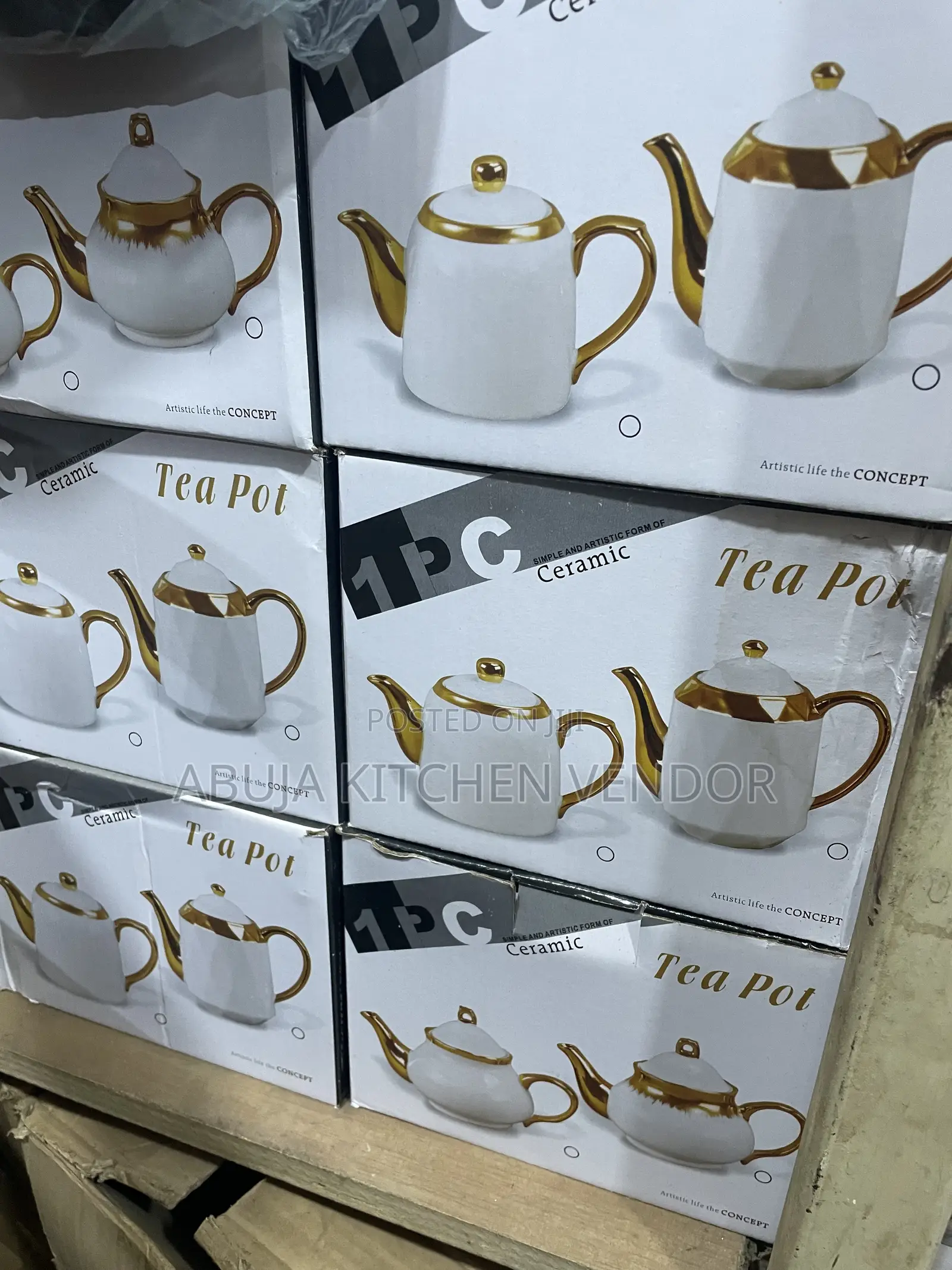 Ceramic Tea Flask