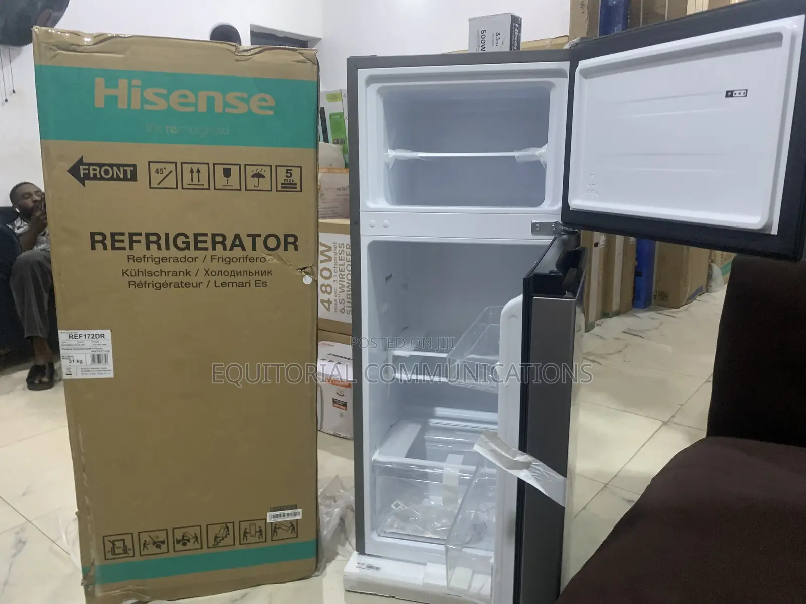 Hisense 172dr 124l Refrigerator – Everyday Freshness Guaranteed